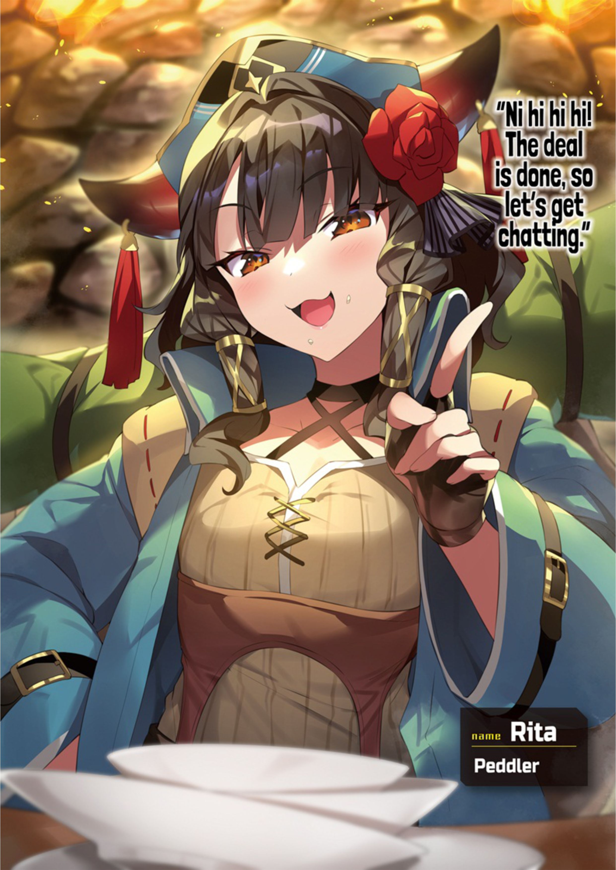 Dungeon Busters V4 Illustration - Megumi Novel