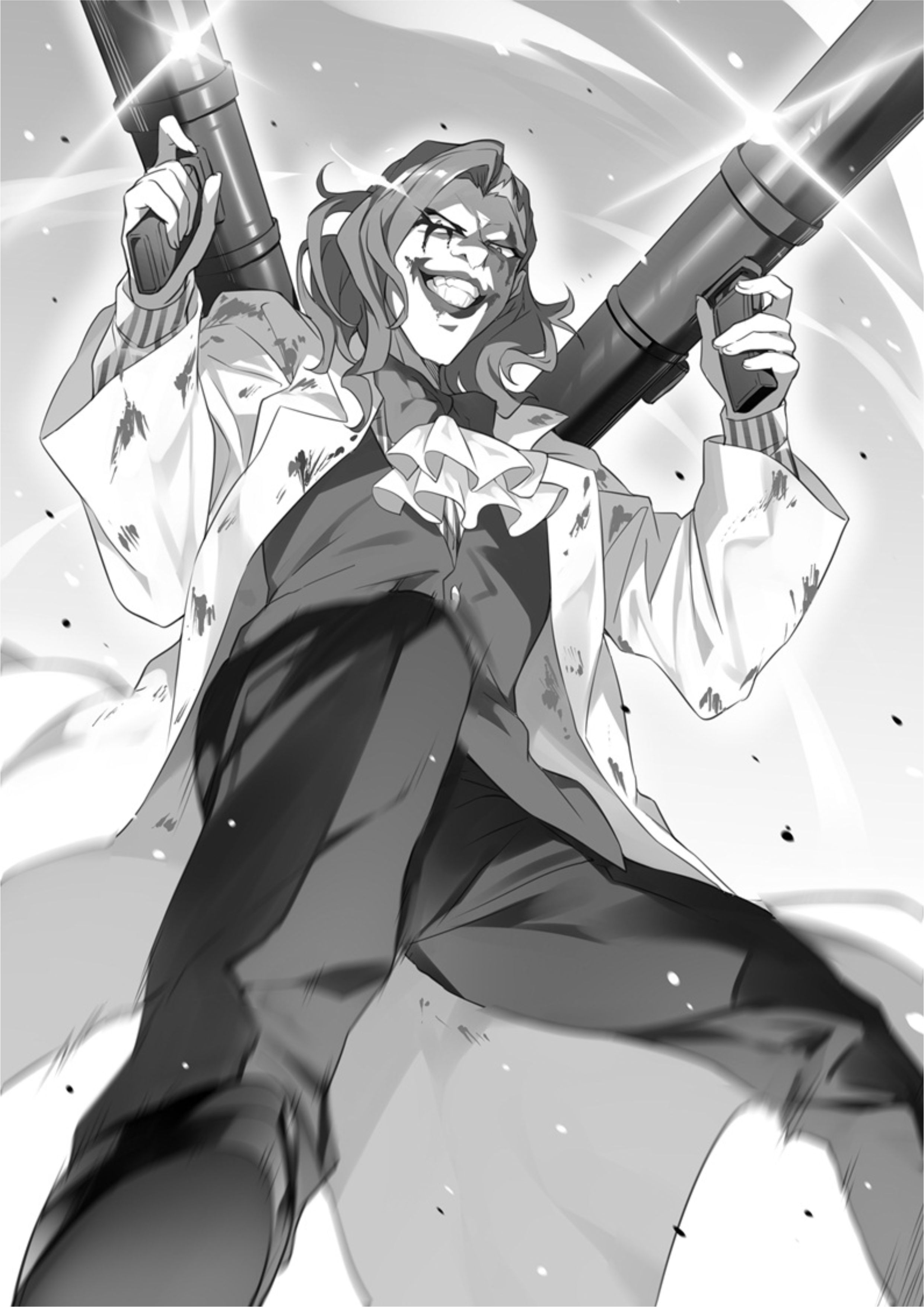 Dungeon Busters V4 Illustration - Megumi Novel