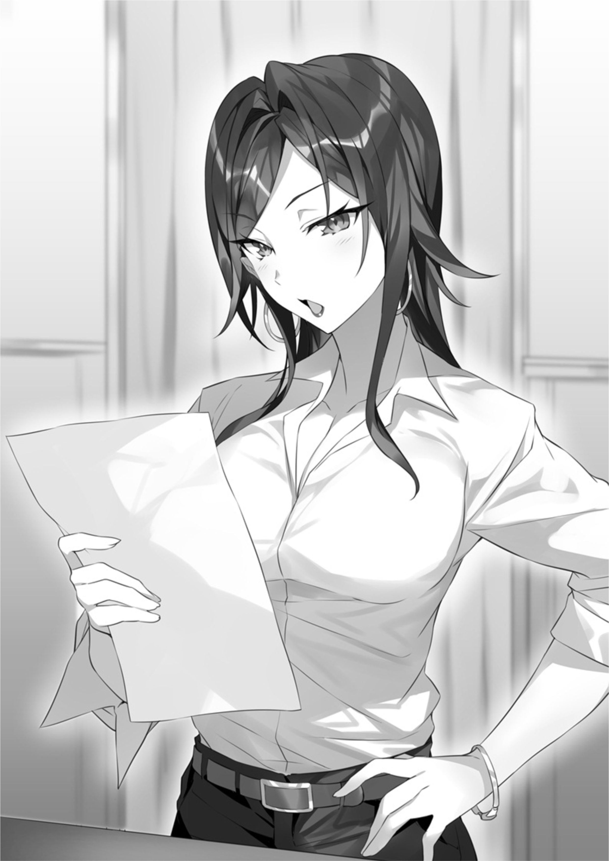 Dungeon Busters V4 Illustration - Megumi Novel