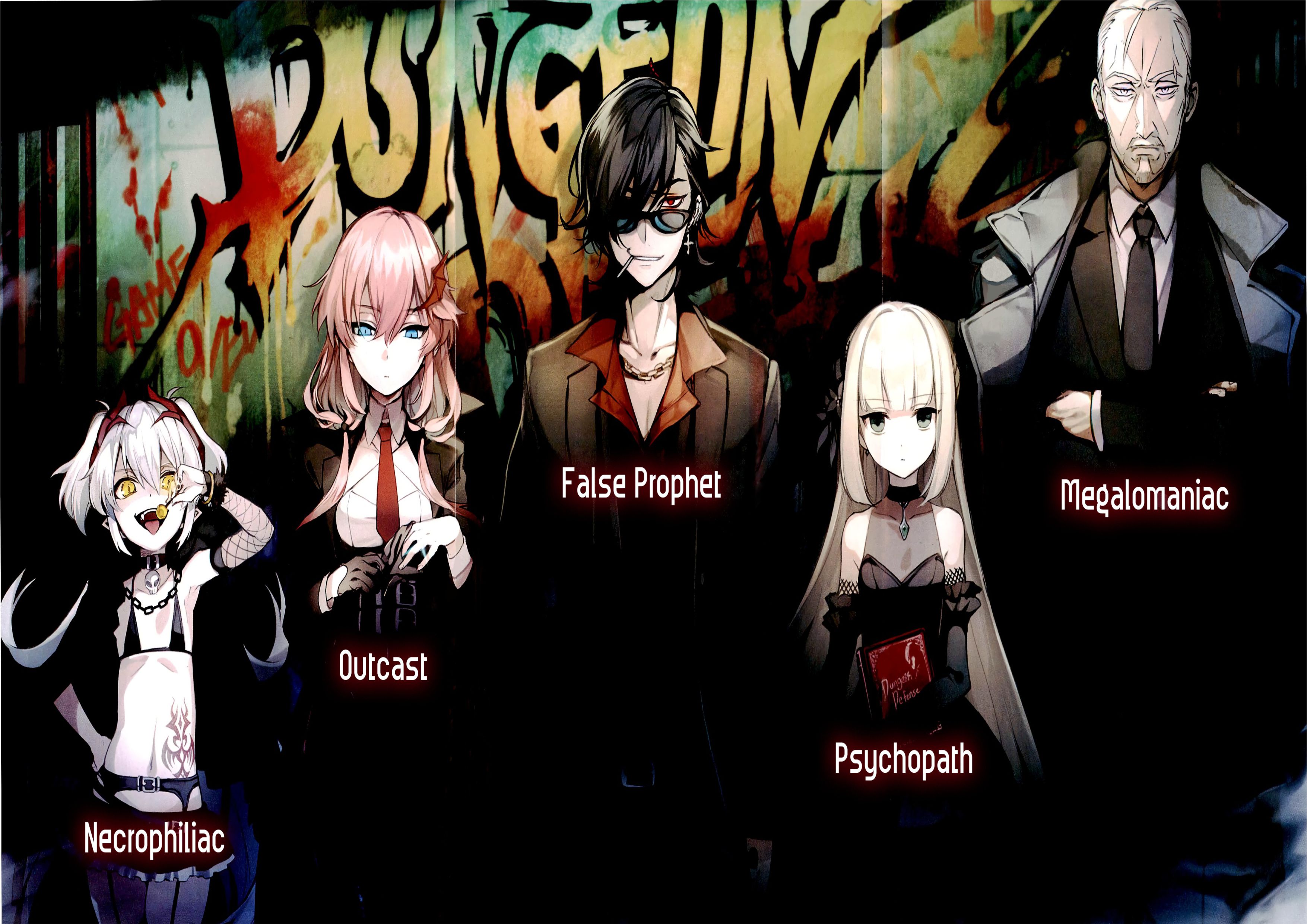 Dungeon Defense V2 Illustration - Megumi Novel