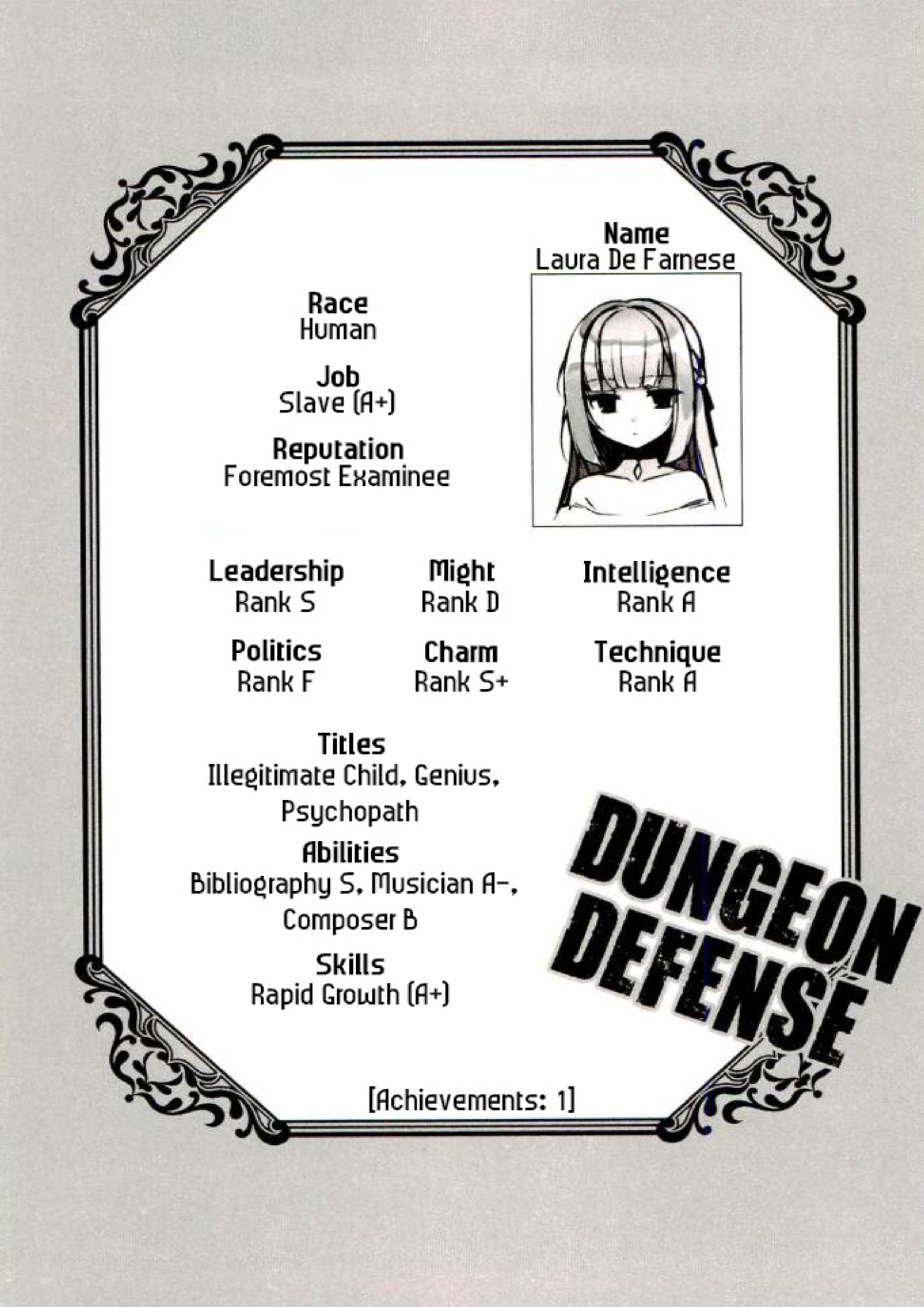 Dungeon Defense V2 Illustration - Megumi Novel