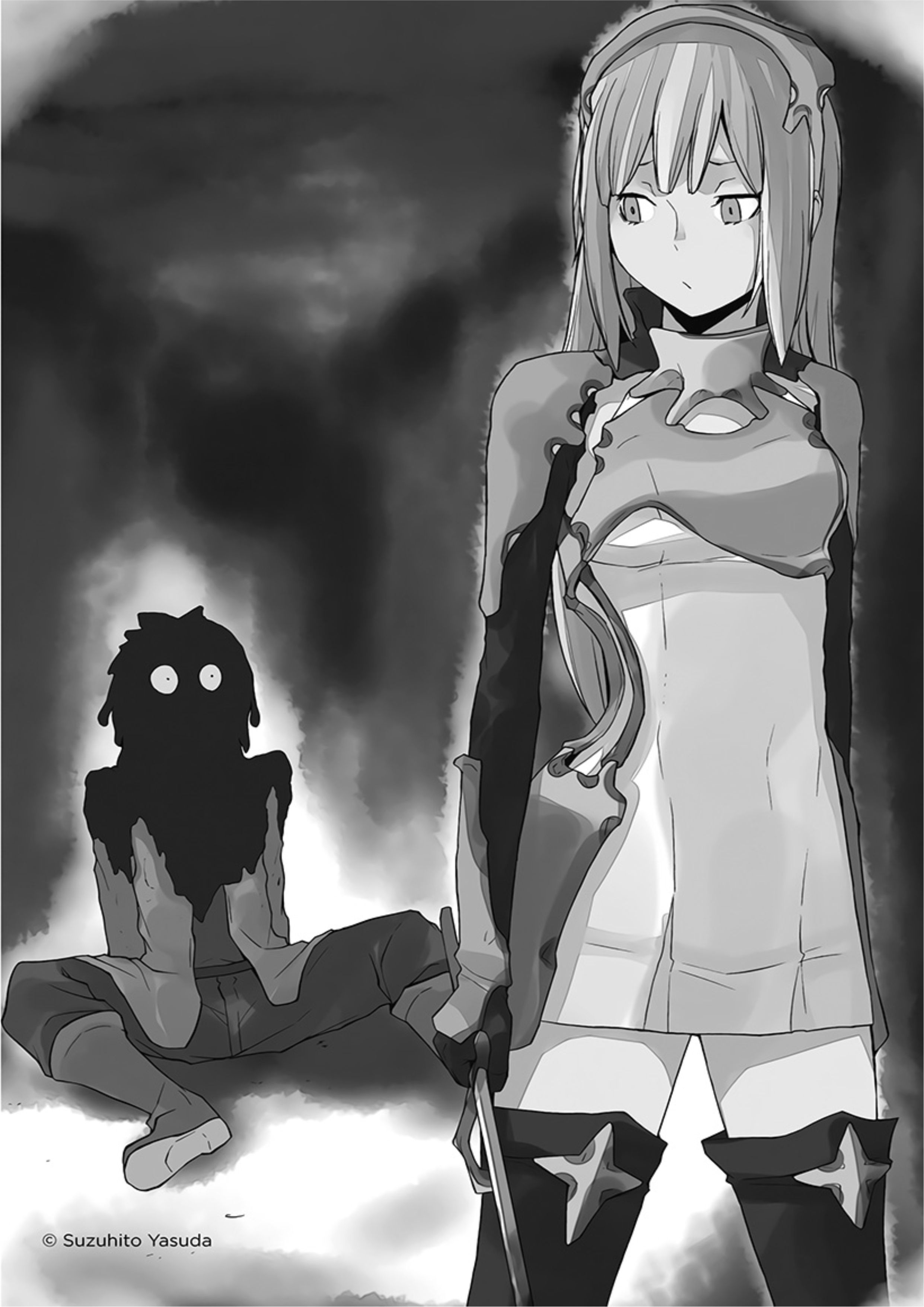 Dungeon ni Deai o Motomeru no wa Machigatte Iru Darou ka V1 Illustration - Megumi Novel