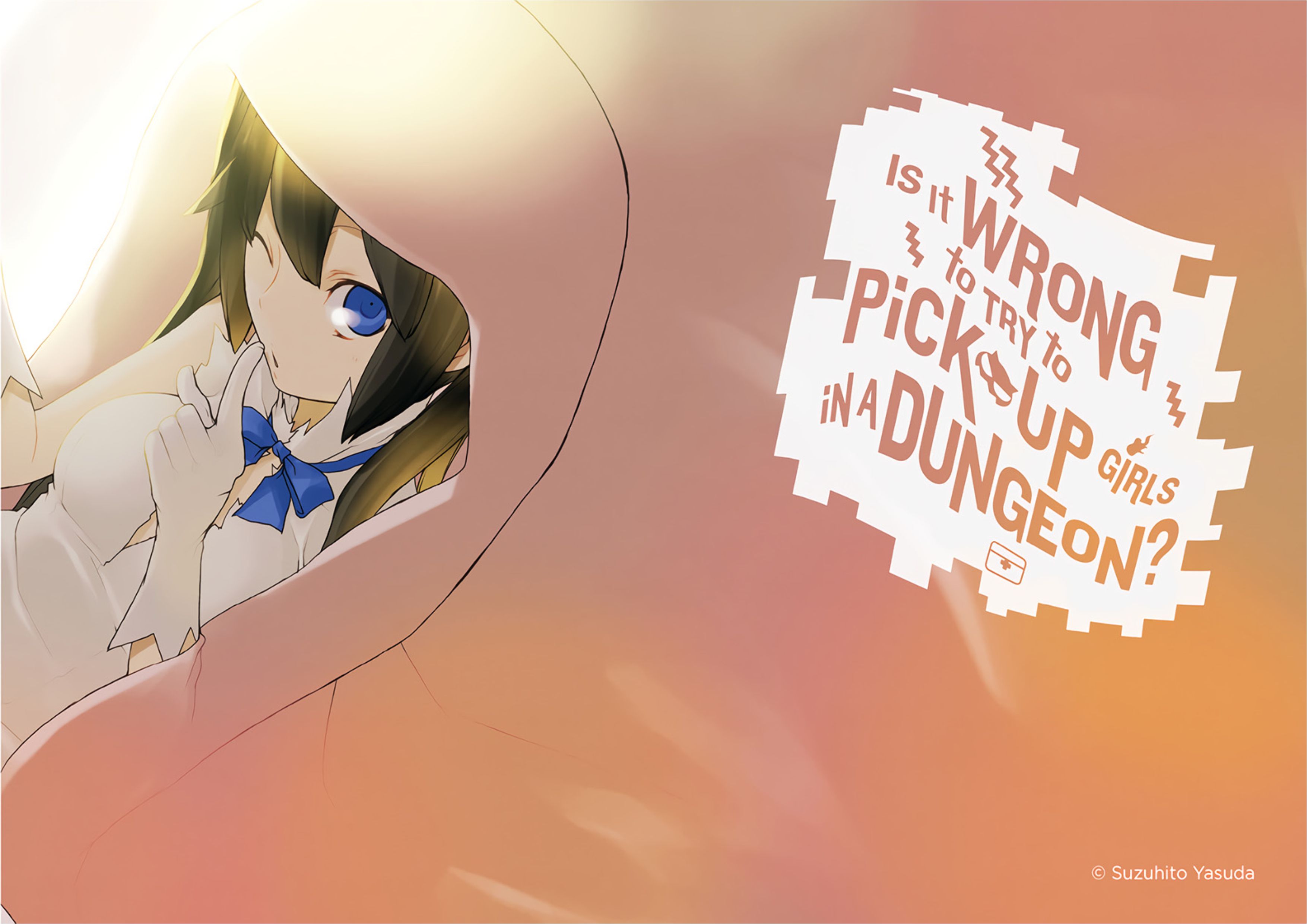 Dungeon ni Deai o Motomeru no wa Machigatte Iru Darou ka V3 Illustration - Megumi Novel