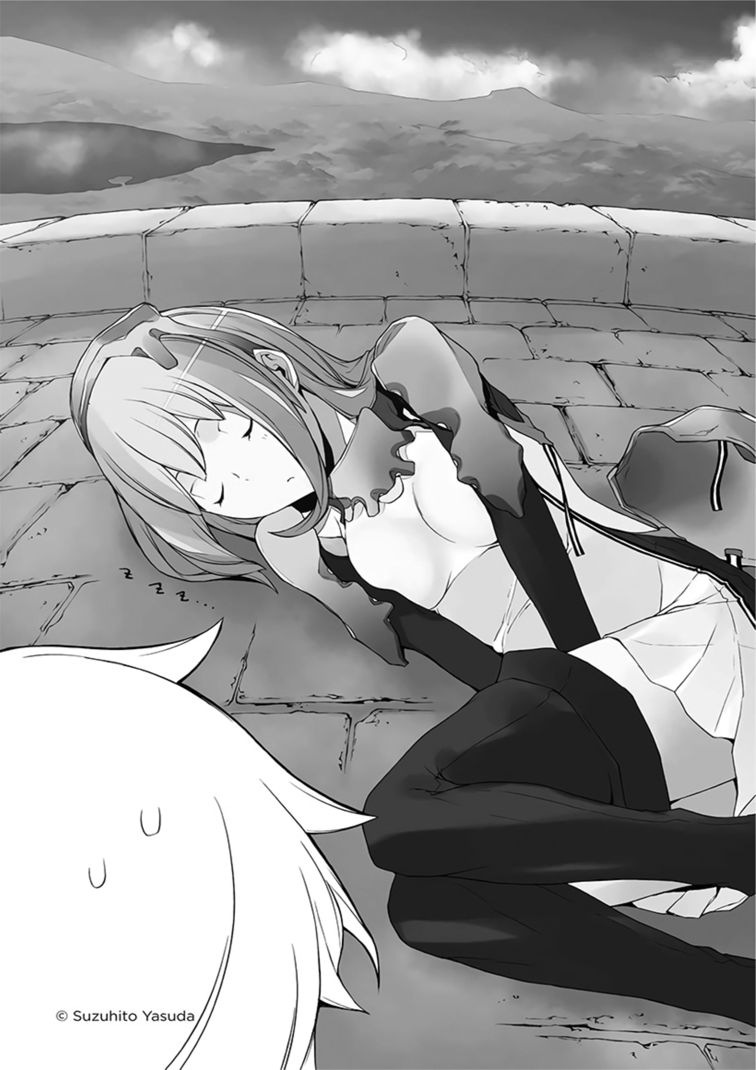Dungeon ni Deai o Motomeru no wa Machigatte Iru Darou ka V3 Illustration - Megumi Novel