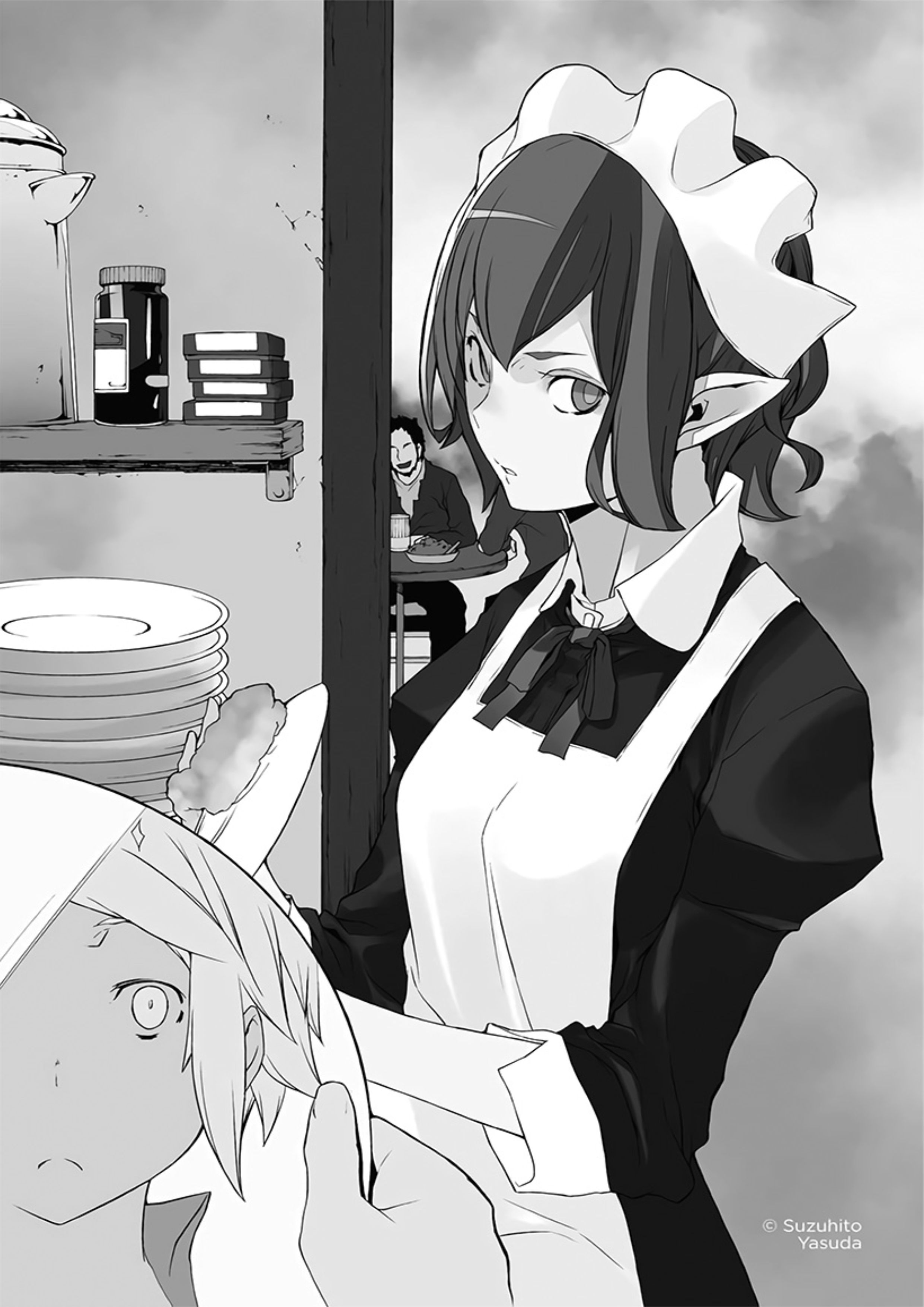 Dungeon ni Deai o Motomeru no wa Machigatte Iru Darou ka V3 Illustration - Megumi Novel