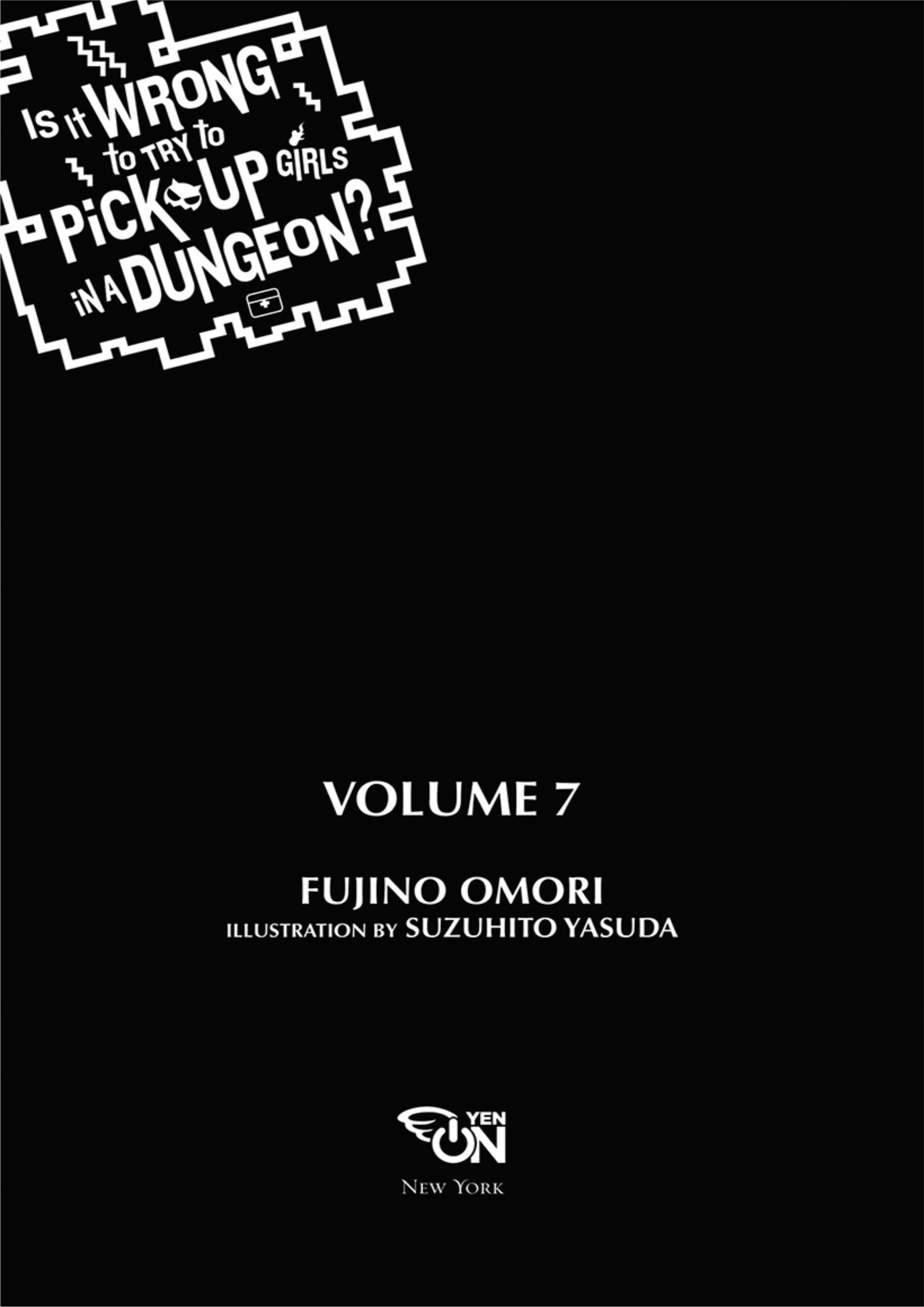 Dungeon ni Deai o Motomeru no wa Machigatte Iru Darou ka V7 Illustration - Megumi Novel