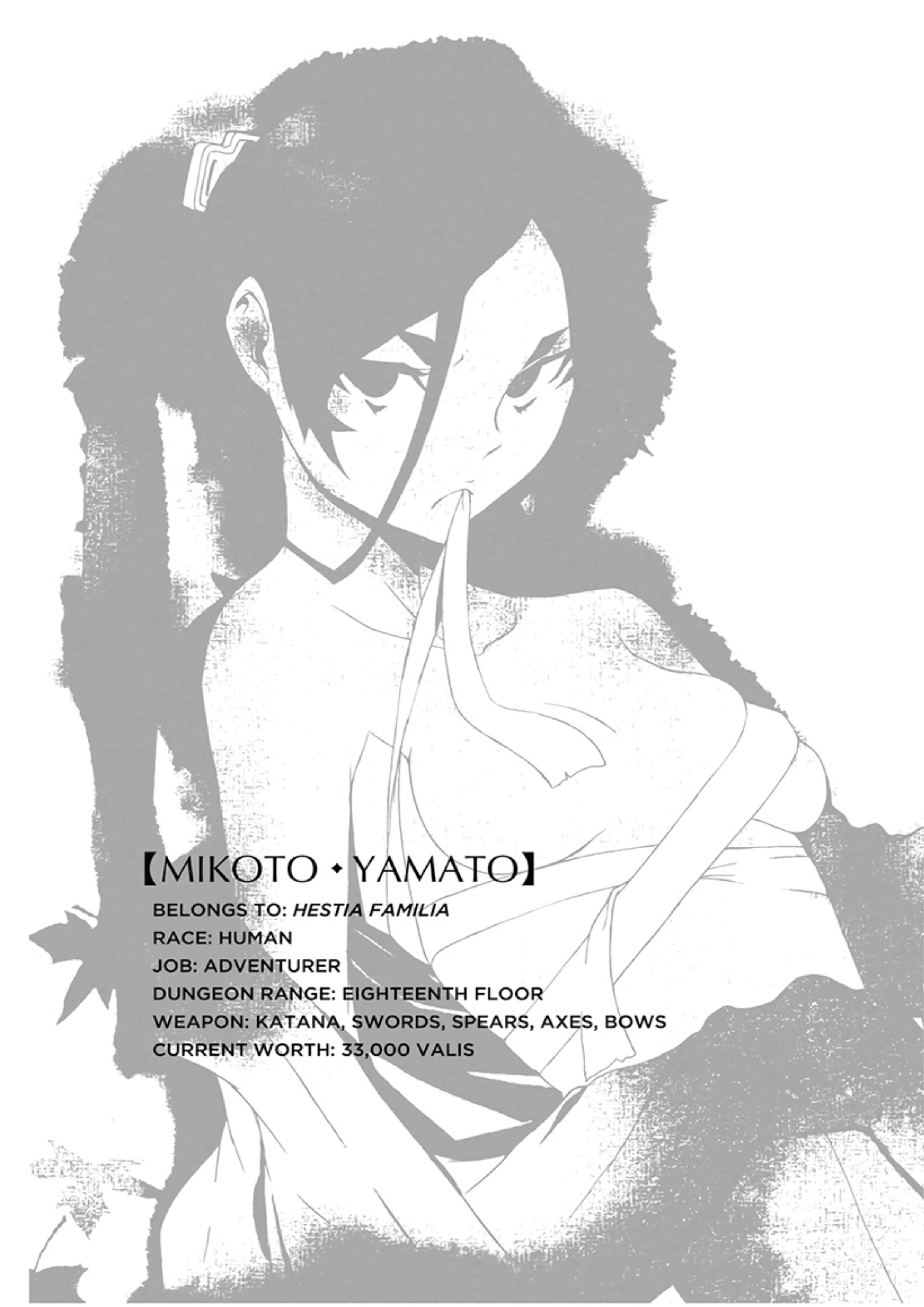 Dungeon ni Deai o Motomeru no wa Machigatte Iru Darou ka V7 Illustration - Megumi Novel