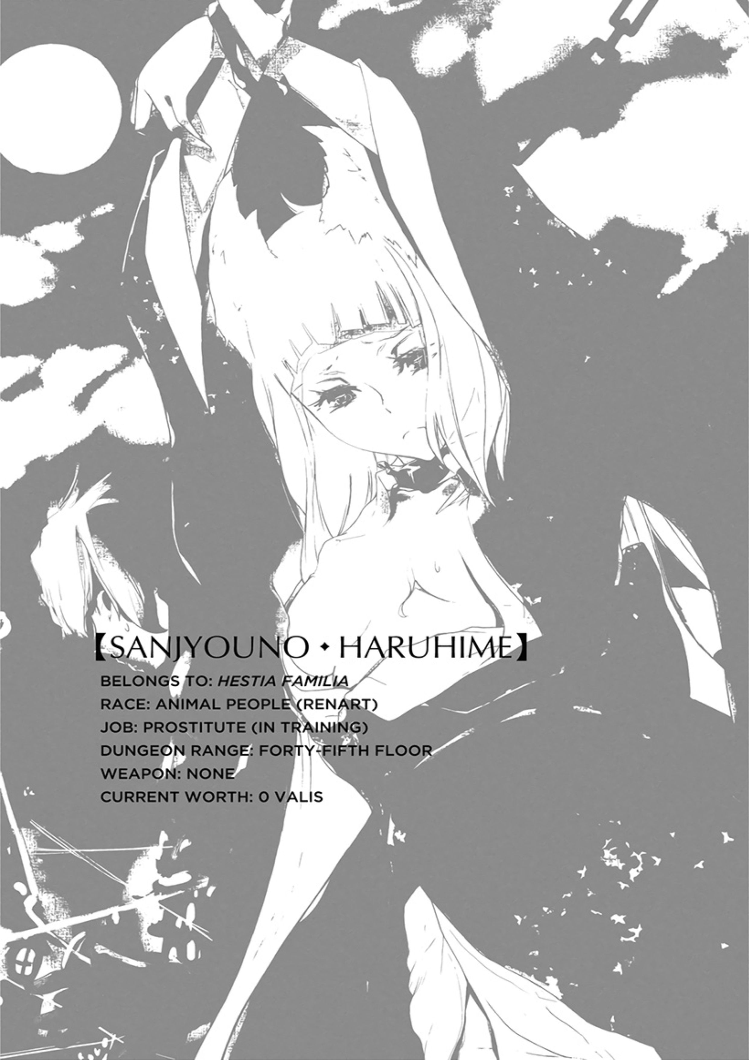 Dungeon ni Deai o Motomeru no wa Machigatte Iru Darou ka V7 Illustration - Megumi Novel