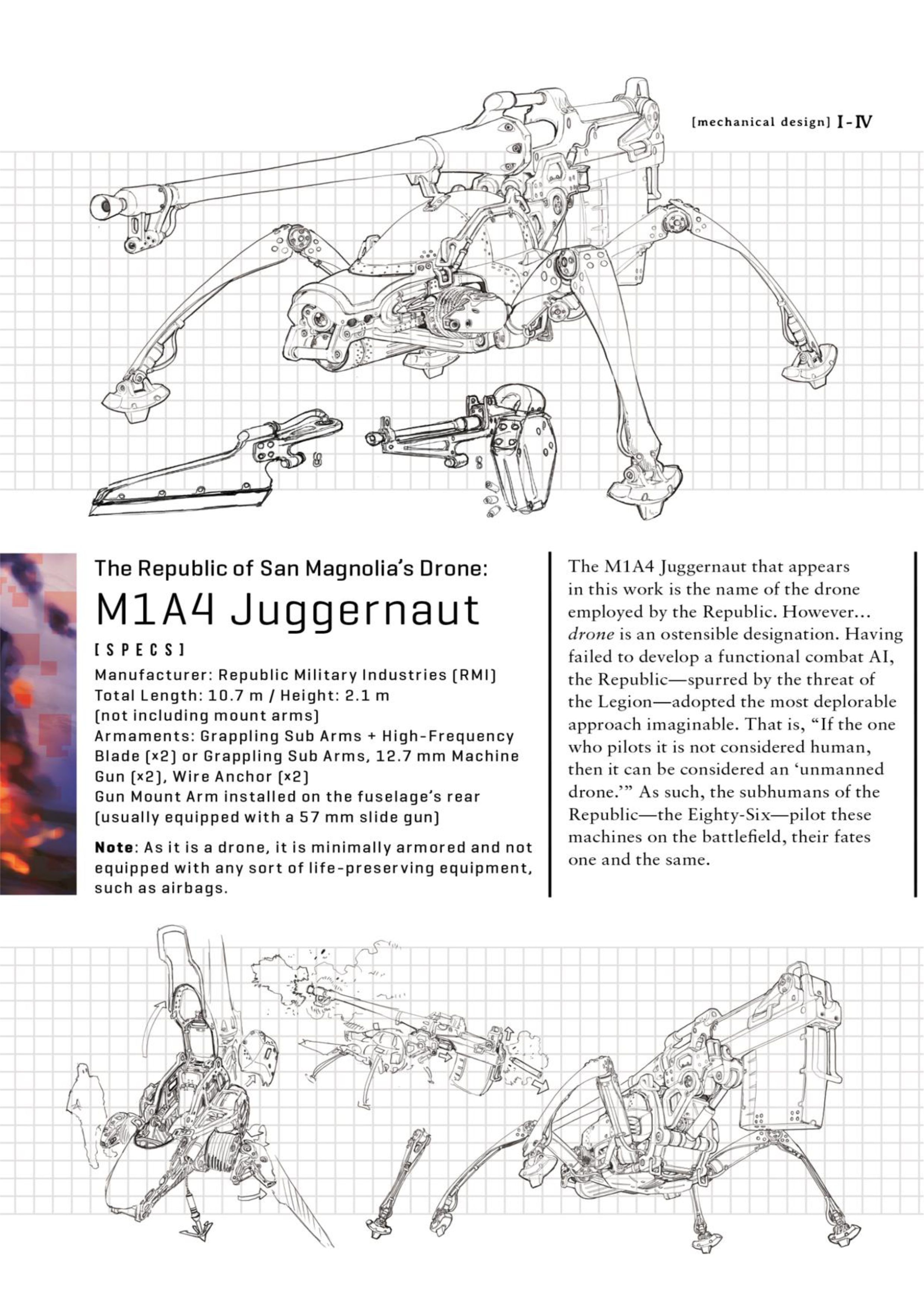 Eighty Six V1 Illustration - Megumi Novel