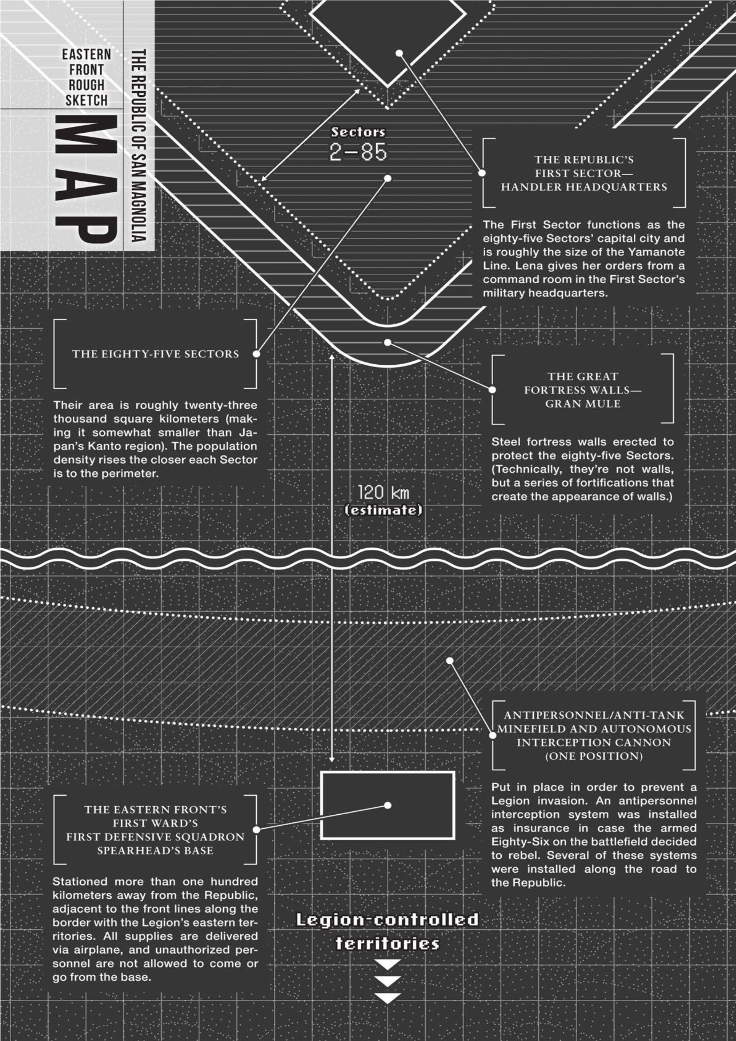 Eighty Six V1 Illustration - Megumi Novel