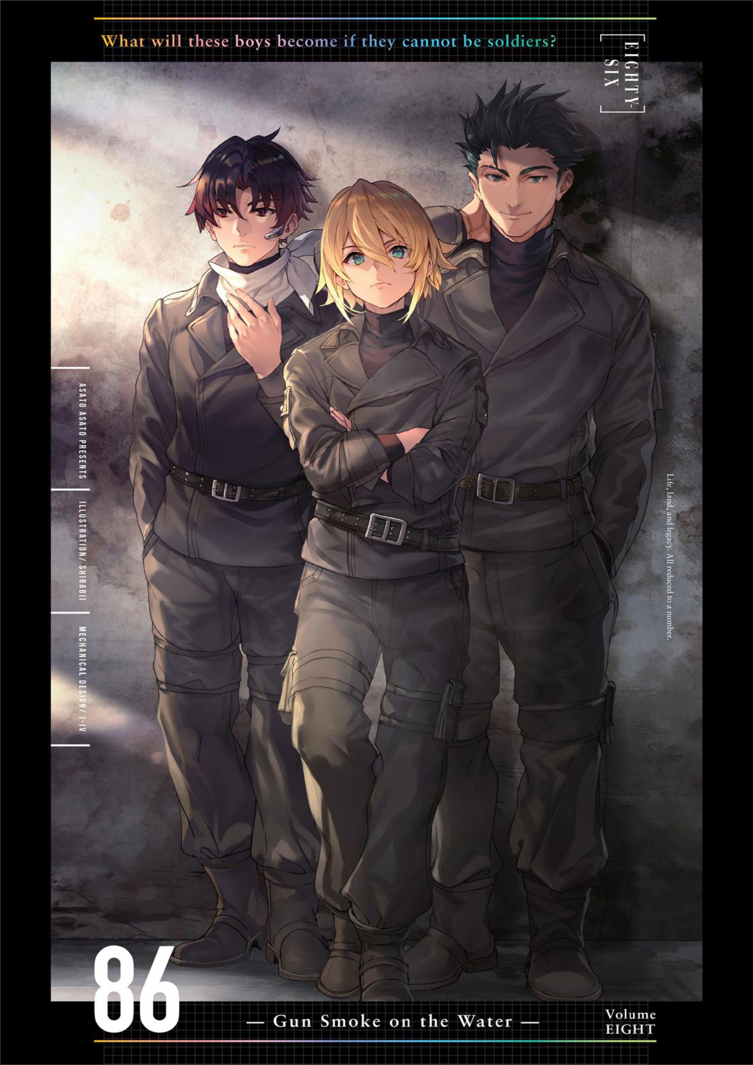 Eighty Six V8 Illustration - Megumi Novel