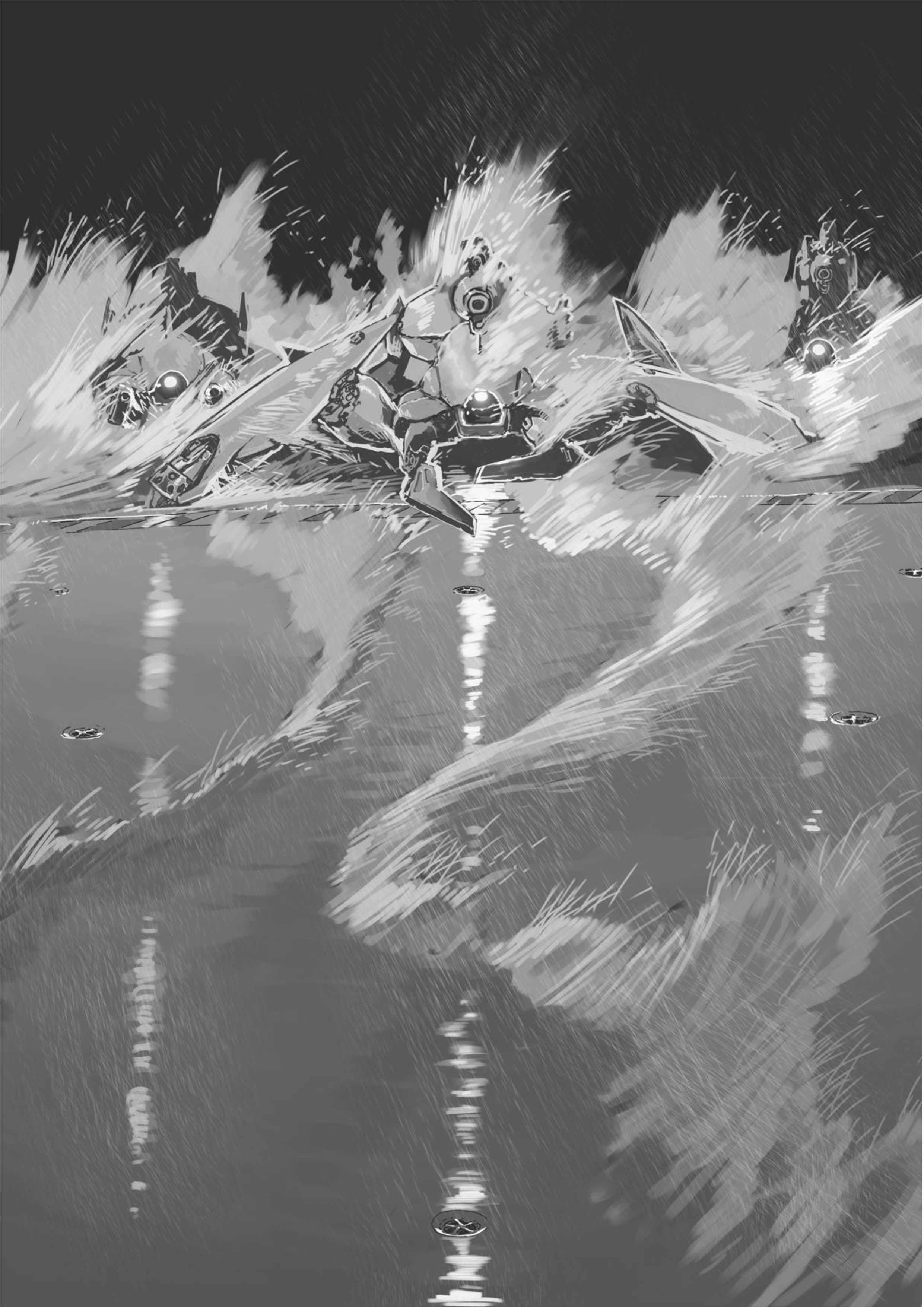 Eighty Six V8 Illustration - Megumi Novel