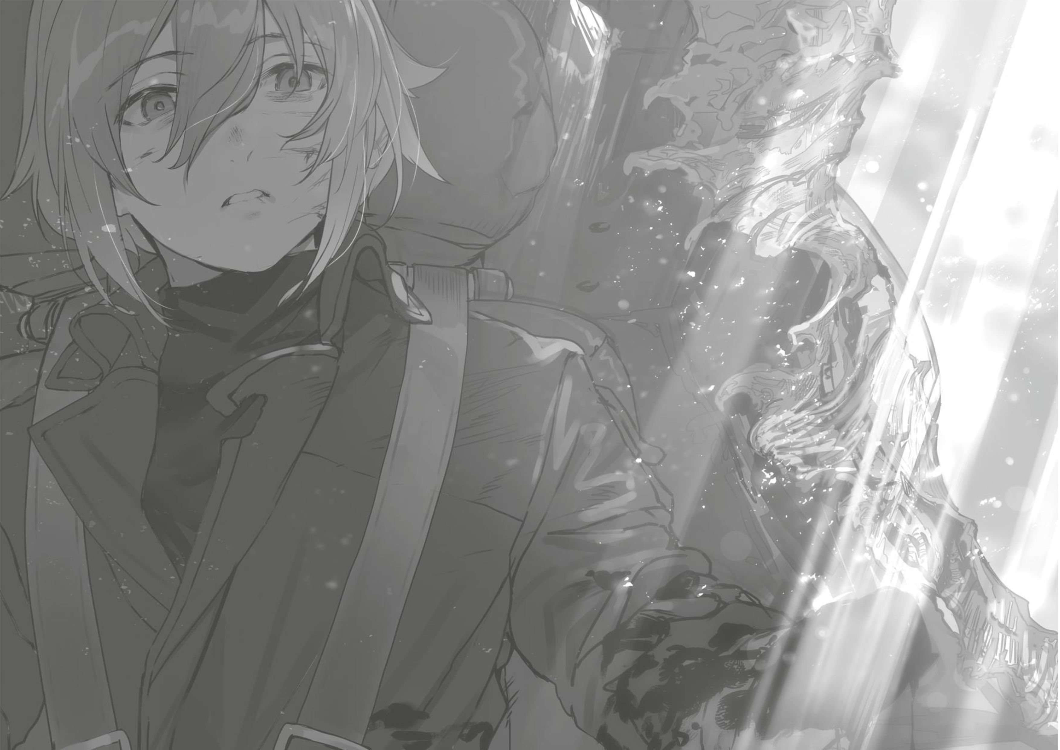 Eighty Six V8 Illustration - Megumi Novel