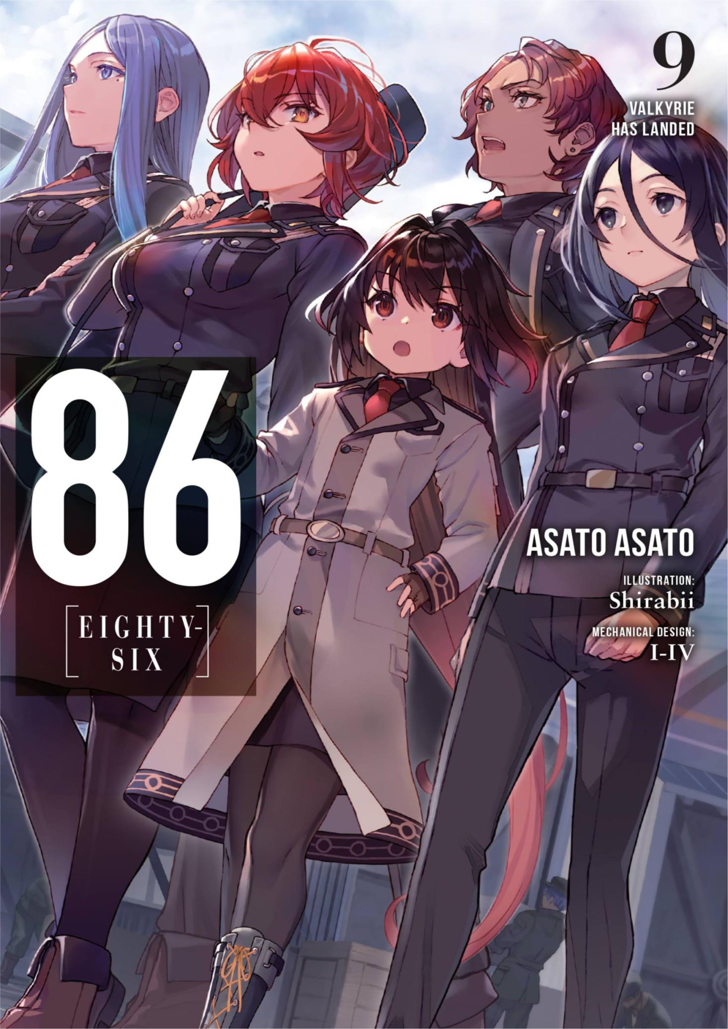 Eighty Six V9 Illustration - Megumi Novel
