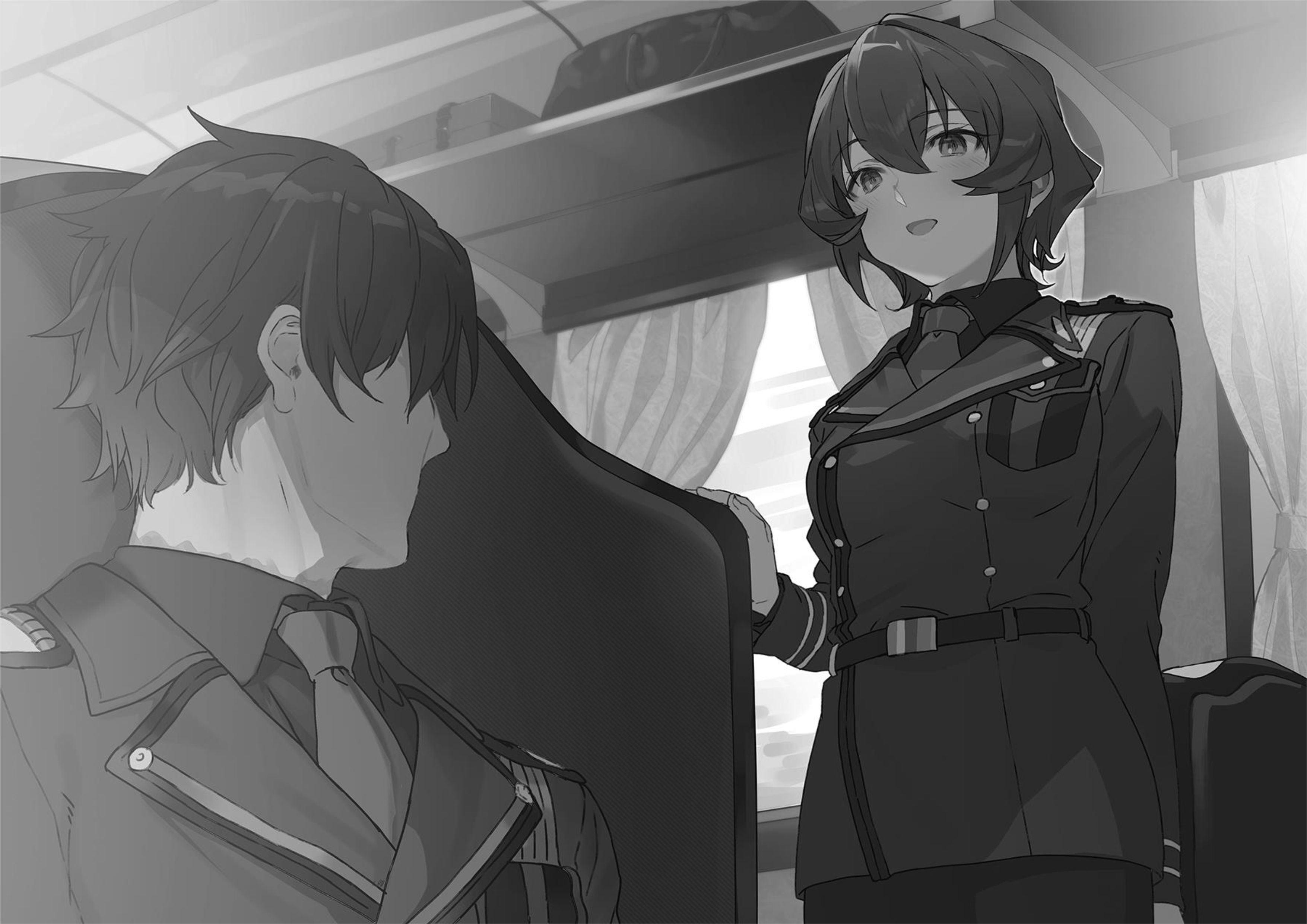 Eighty Six V9 Illustration - Megumi Novel