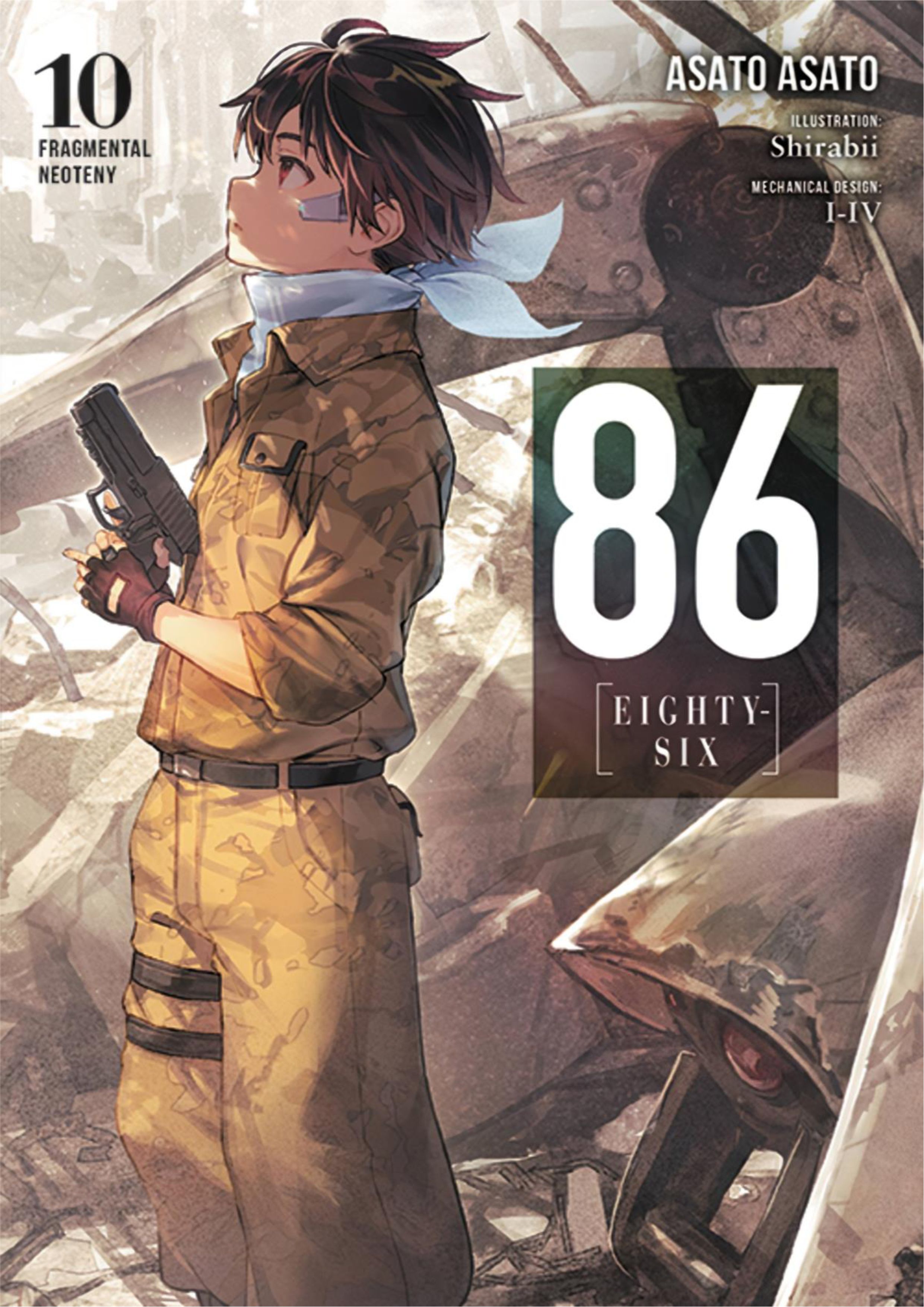 Eighty Six V10 Illustration - Megumi Novel