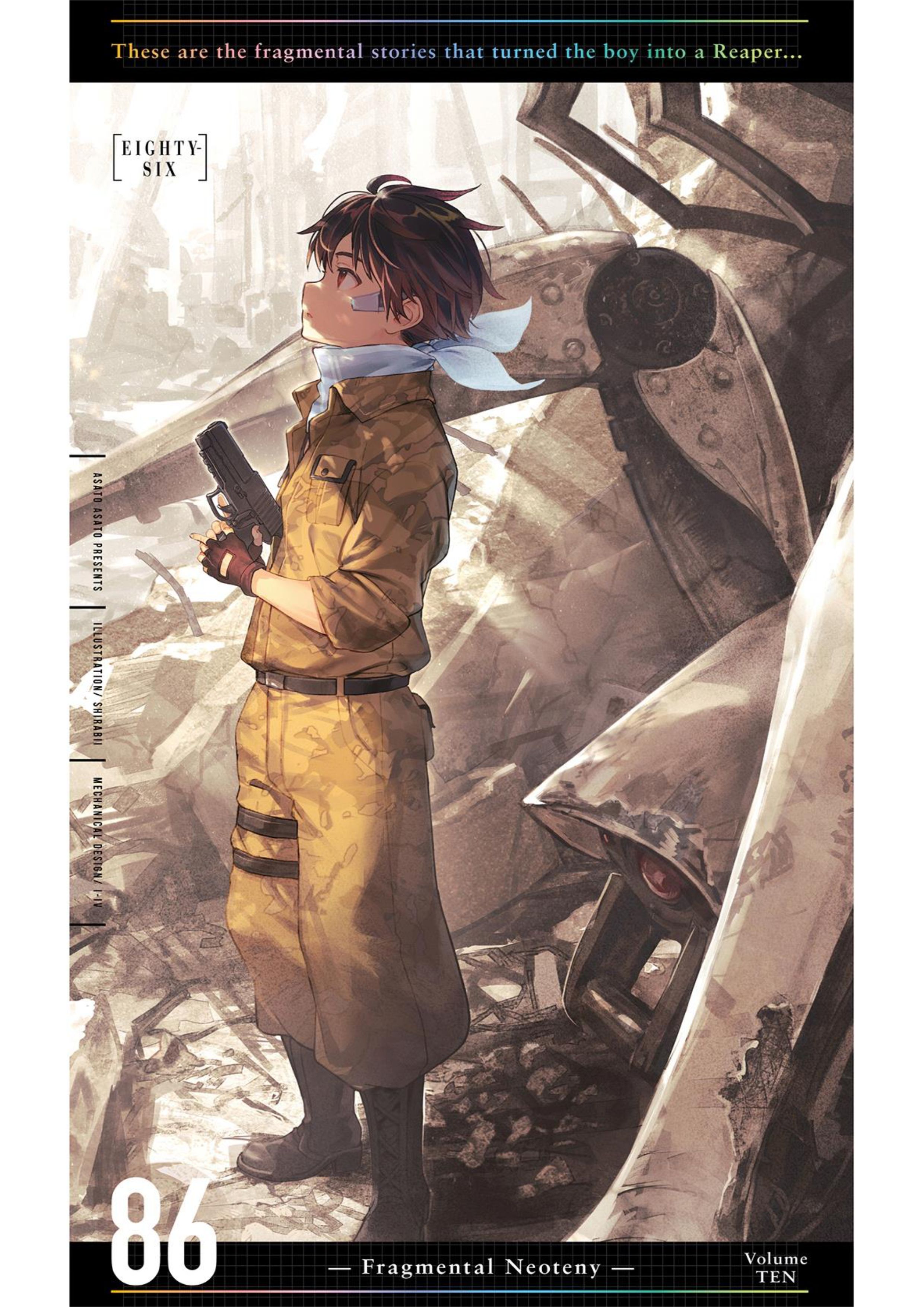 Eighty Six V10 Illustration - Megumi Novel