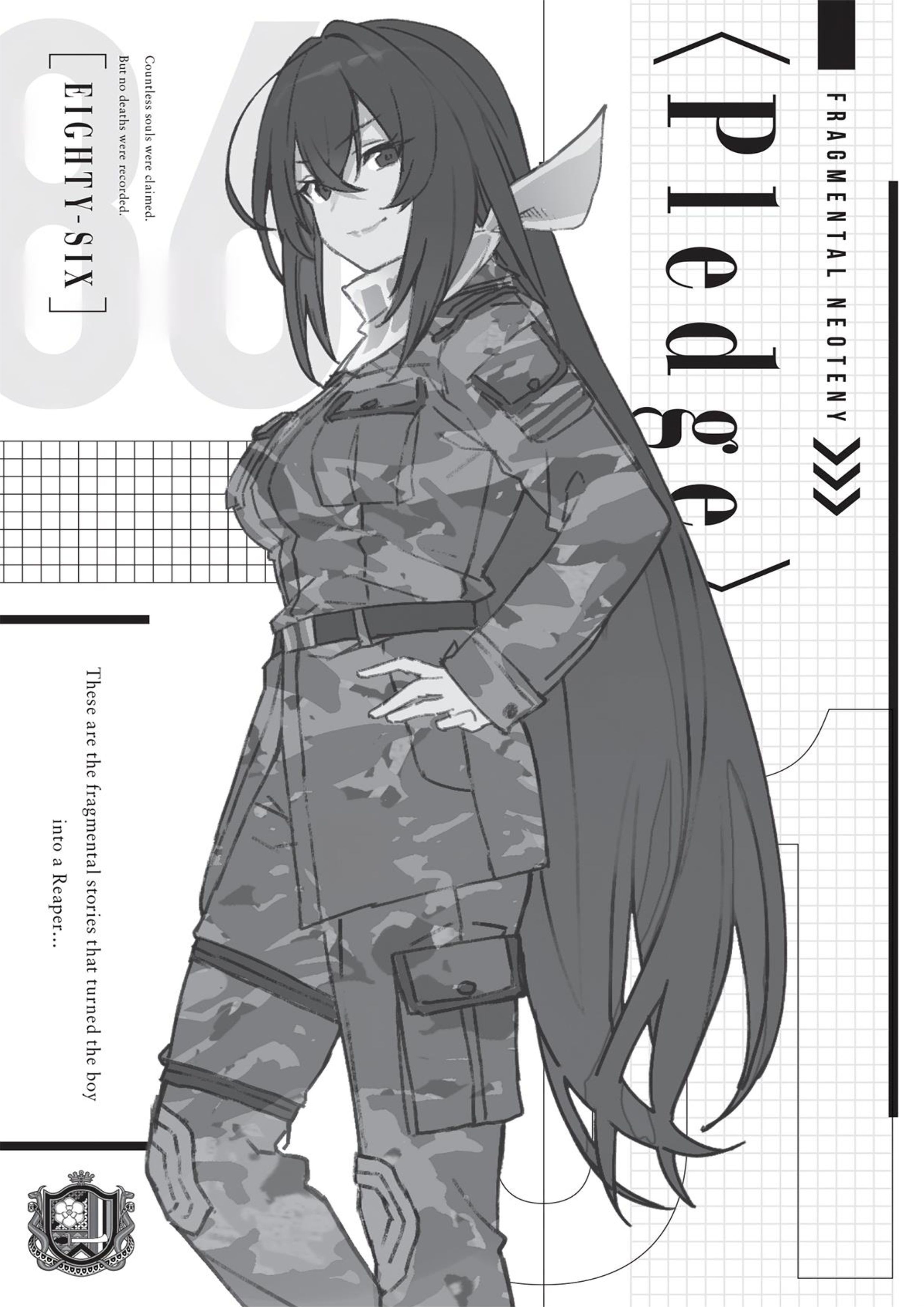 Eighty Six V10 Illustration - Megumi Novel