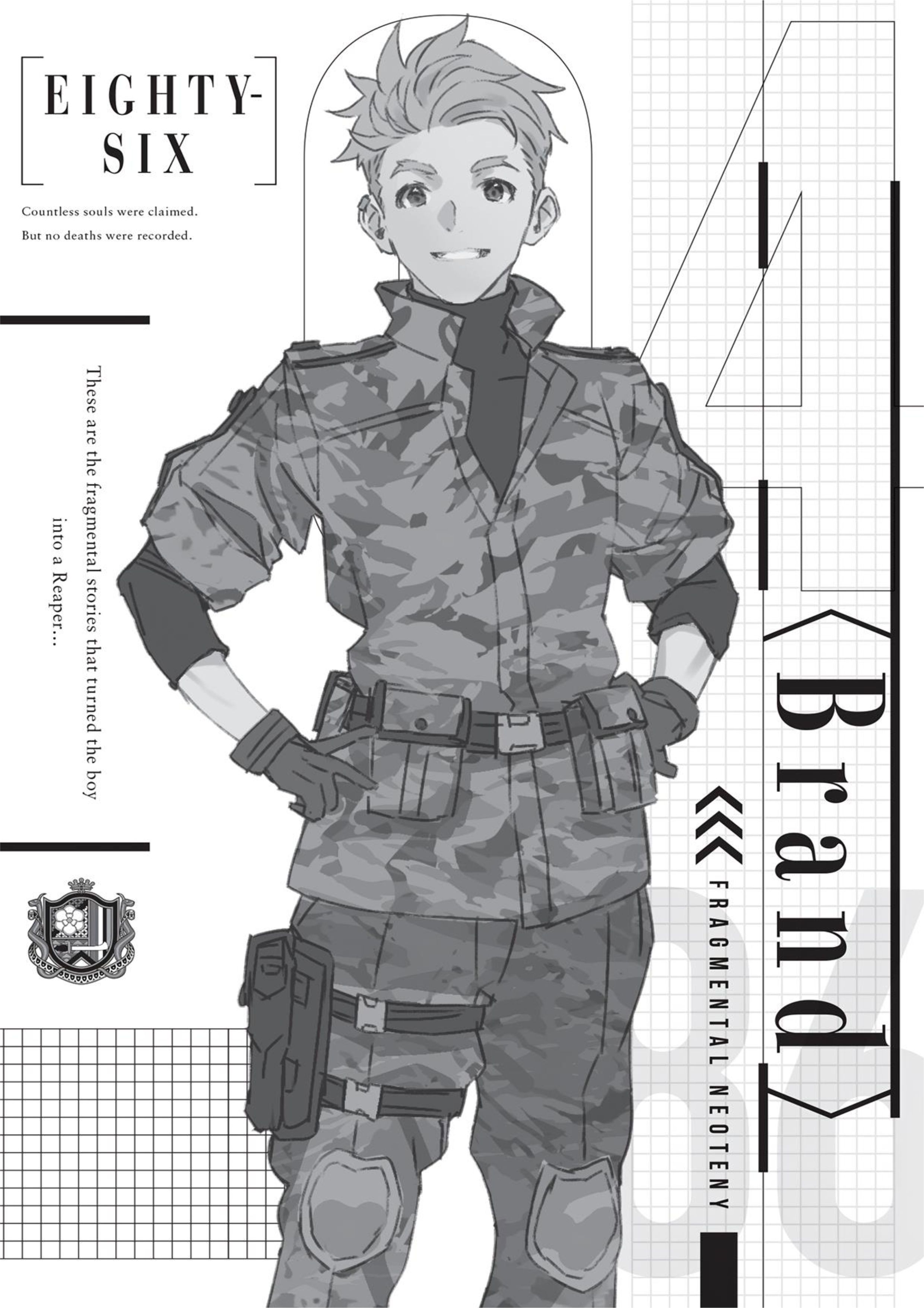 Eighty Six V10 Illustration - Megumi Novel