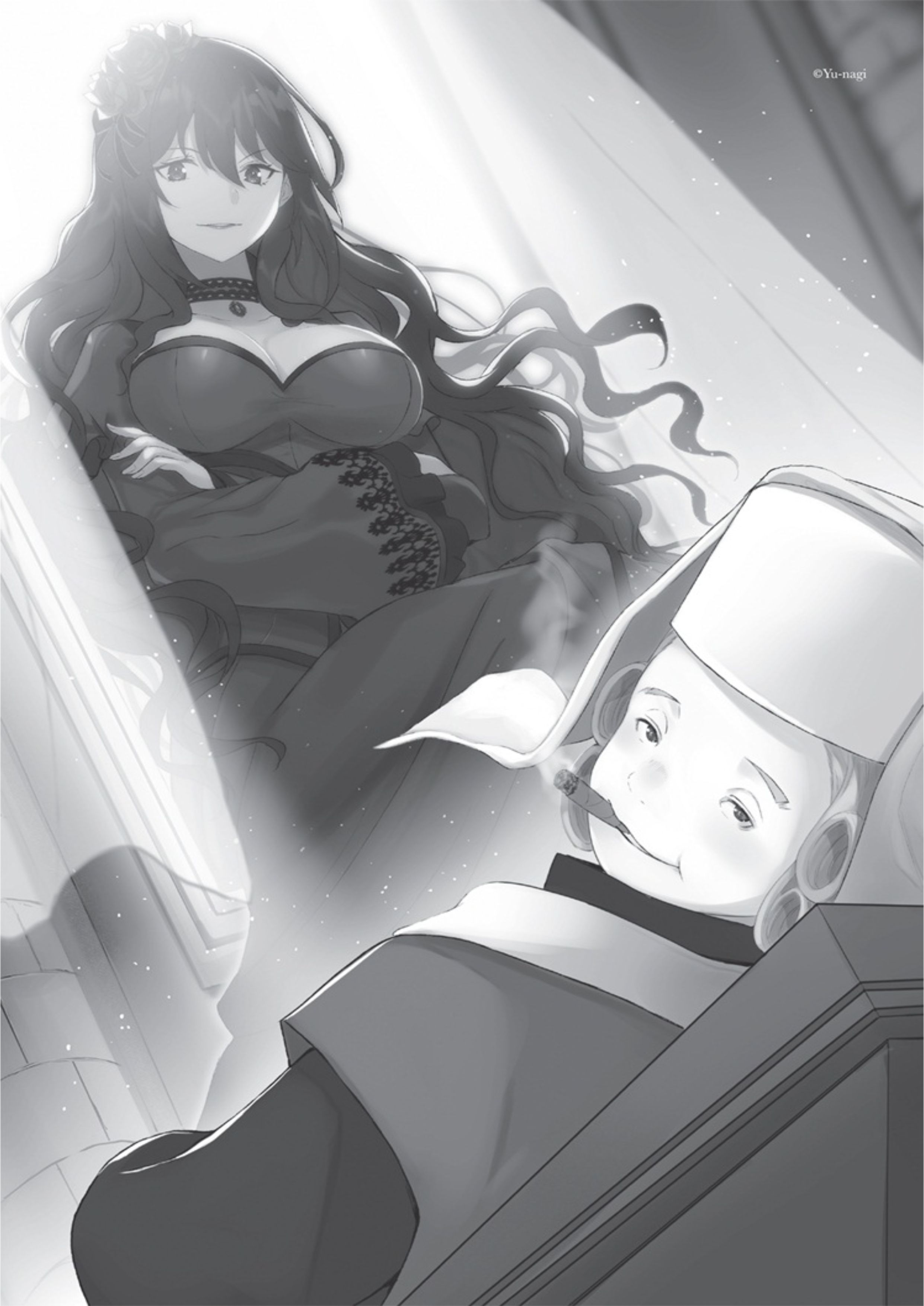 Eris no Seihai V3 Illustration - Megumi Novel