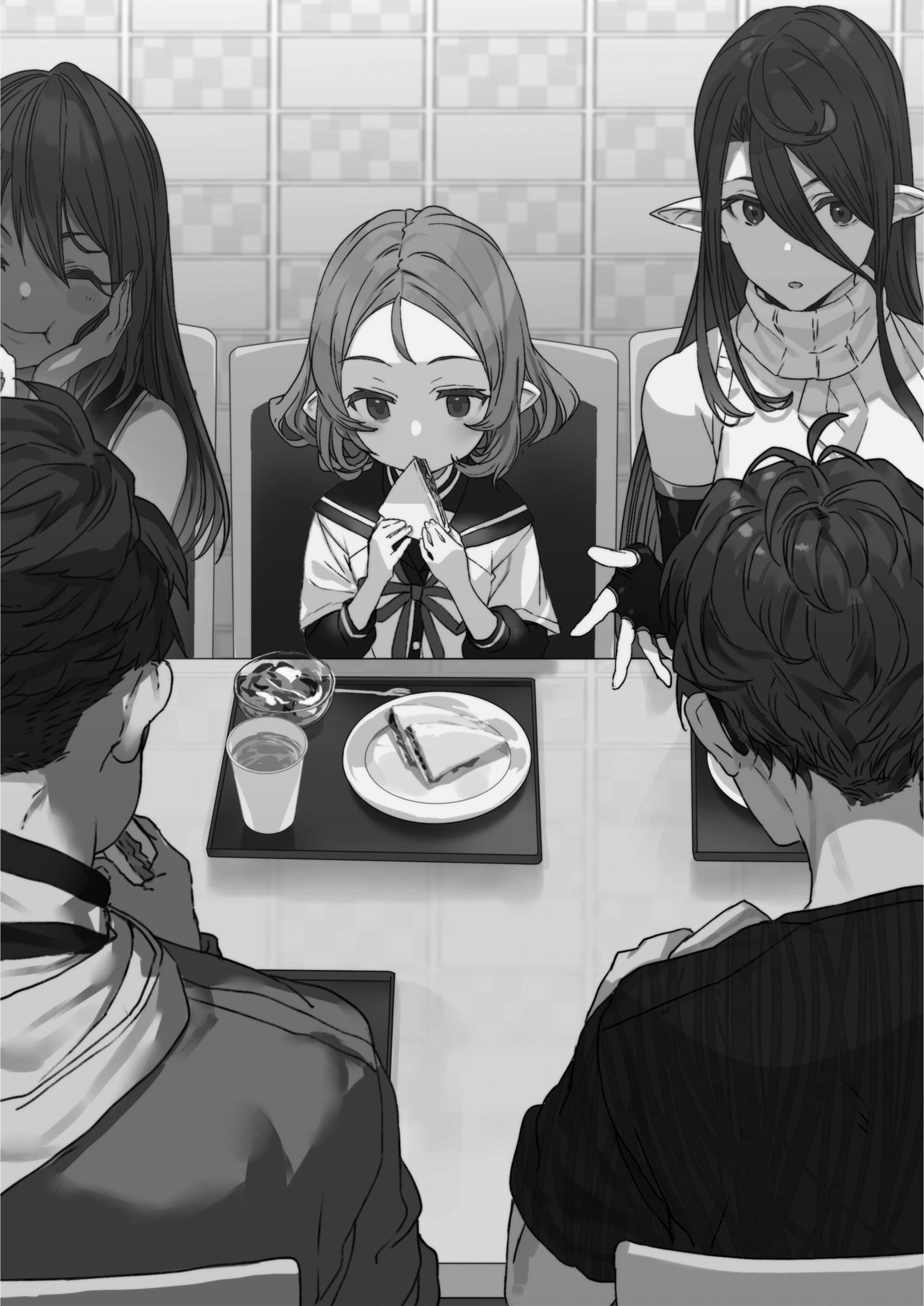 Fantasy Inbound V2 Illustration - Megumi Novel