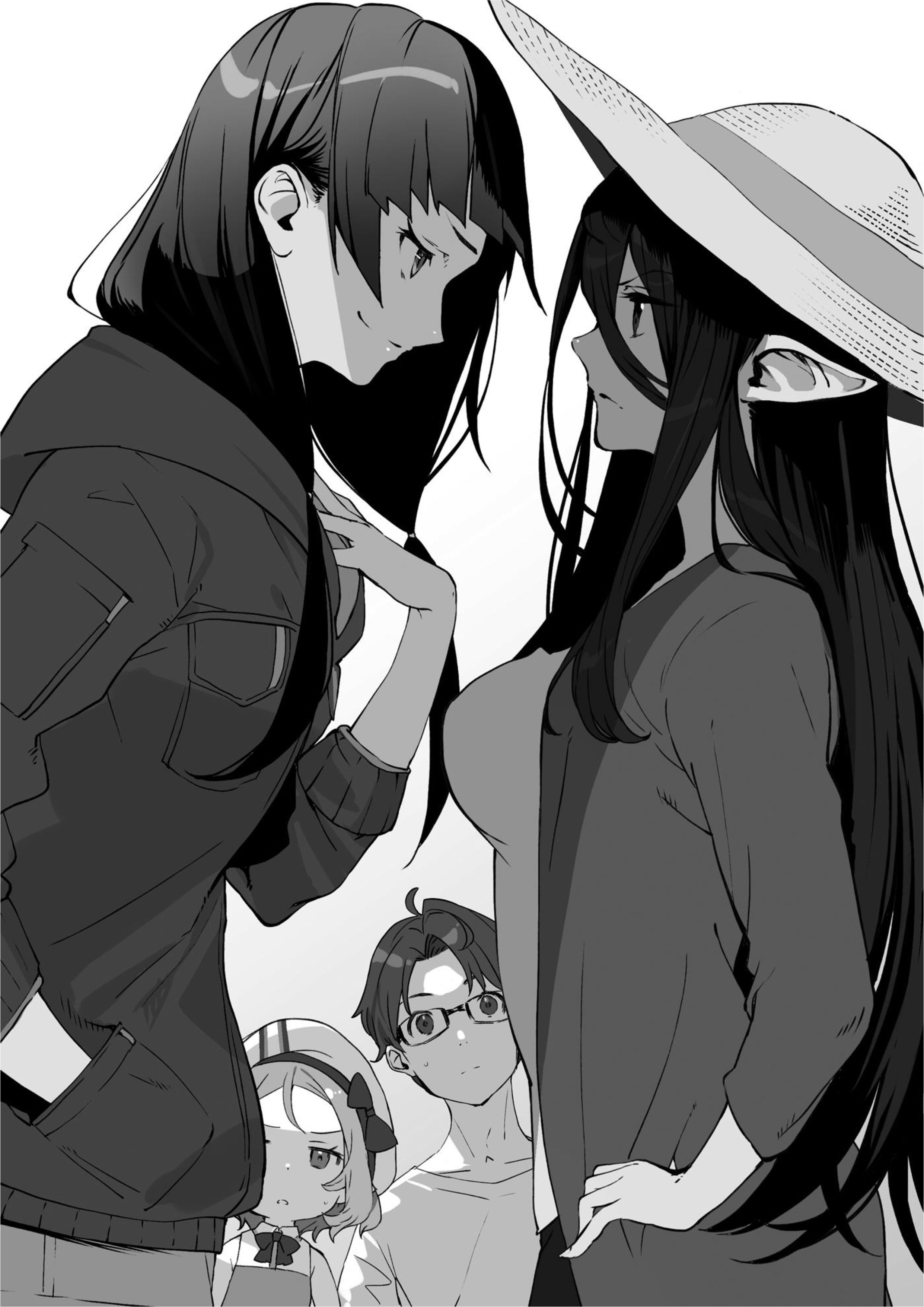 Fantasy Inbound V3 Illustration - Megumi Novel