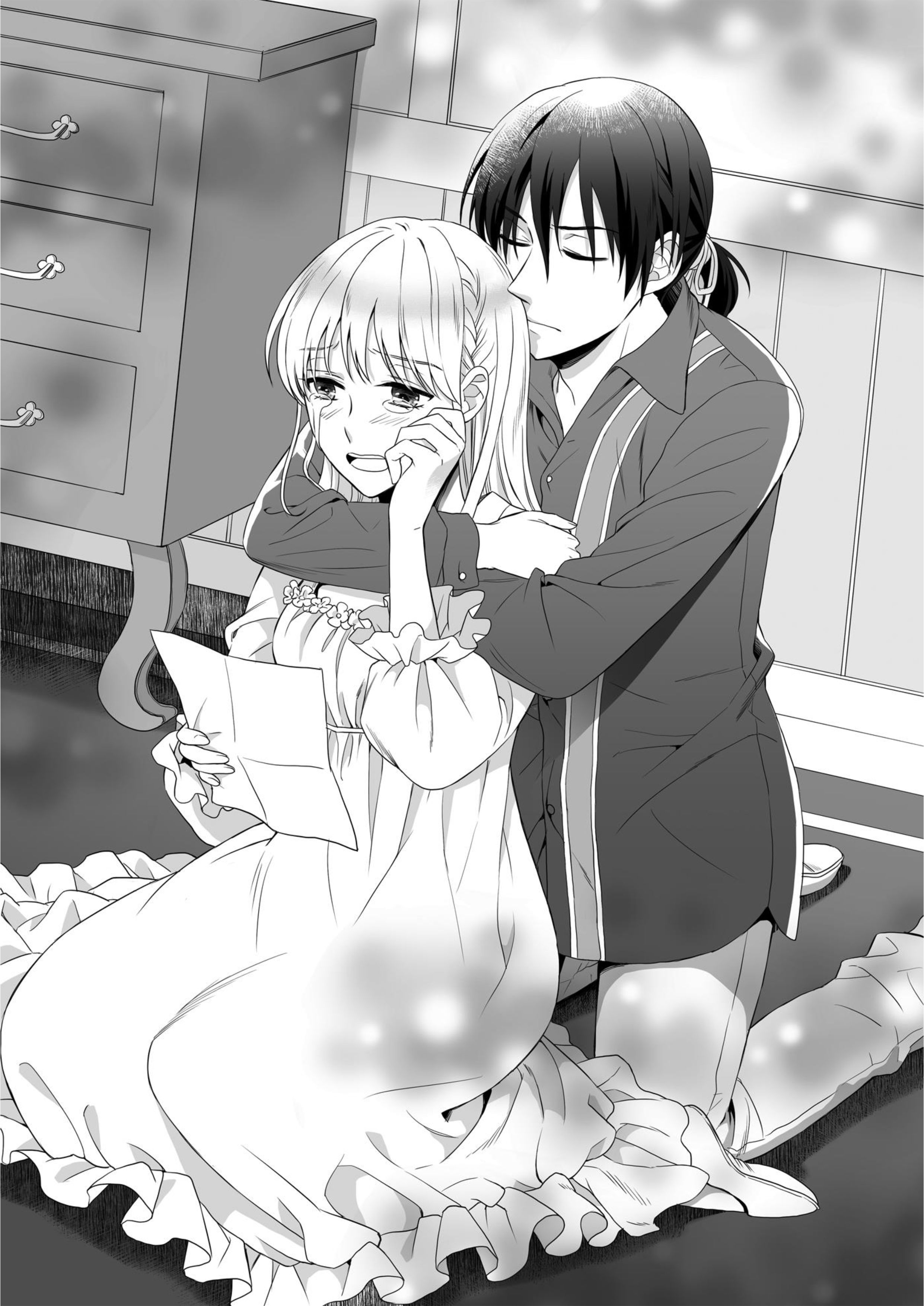 Fukushu wo Chikatta Shironeko wa Ryuuou no Hiza no Ue de Damin wo Musaboru V2 Illustration - Megumi Novel
