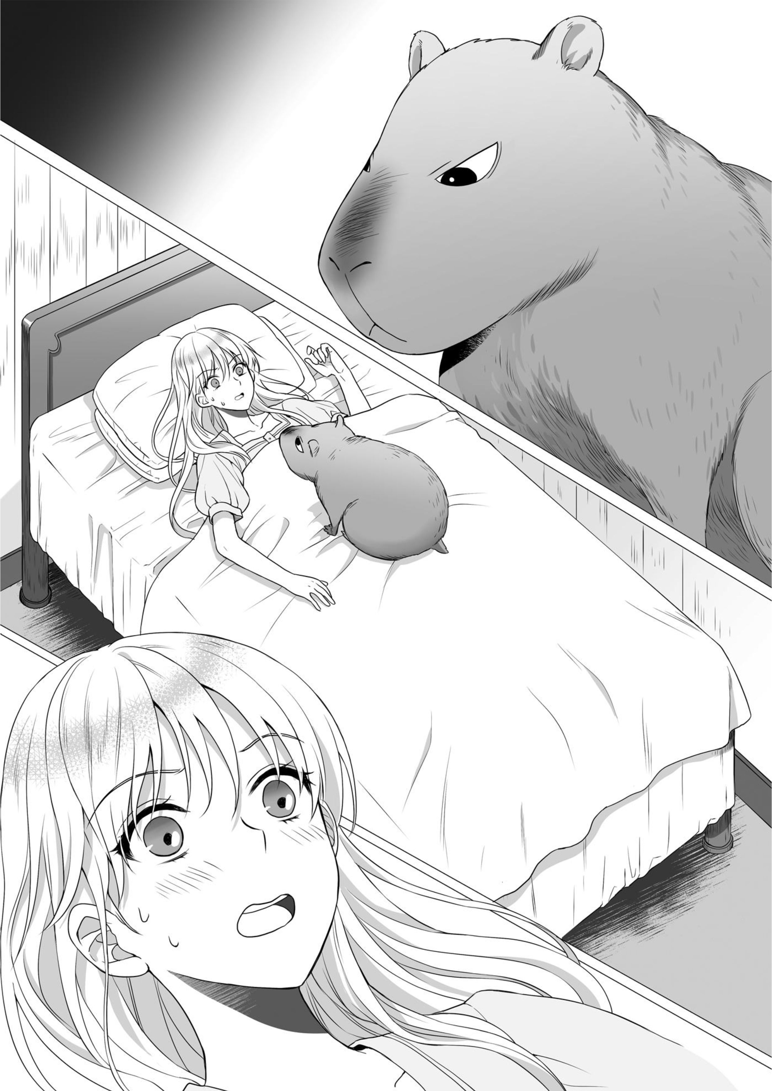 Fukushu wo Chikatta Shironeko wa Ryuuou no Hiza no Ue de Damin wo Musaboru V3 Illustration - Megumi Novel