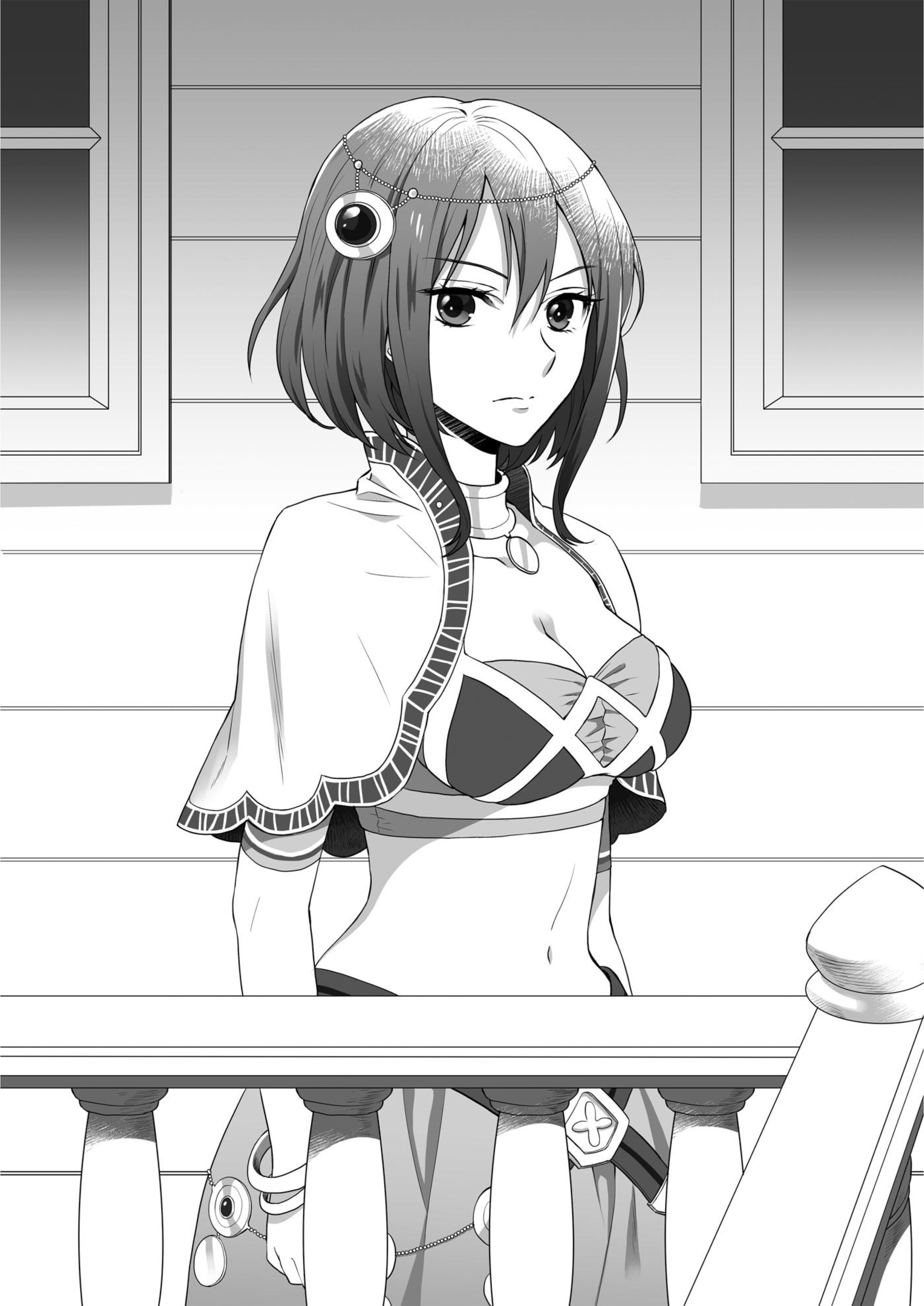 Fukushu wo Chikatta Shironeko wa Ryuuou no Hiza no Ue de Damin wo Musaboru V3 Illustration - Megumi Novel