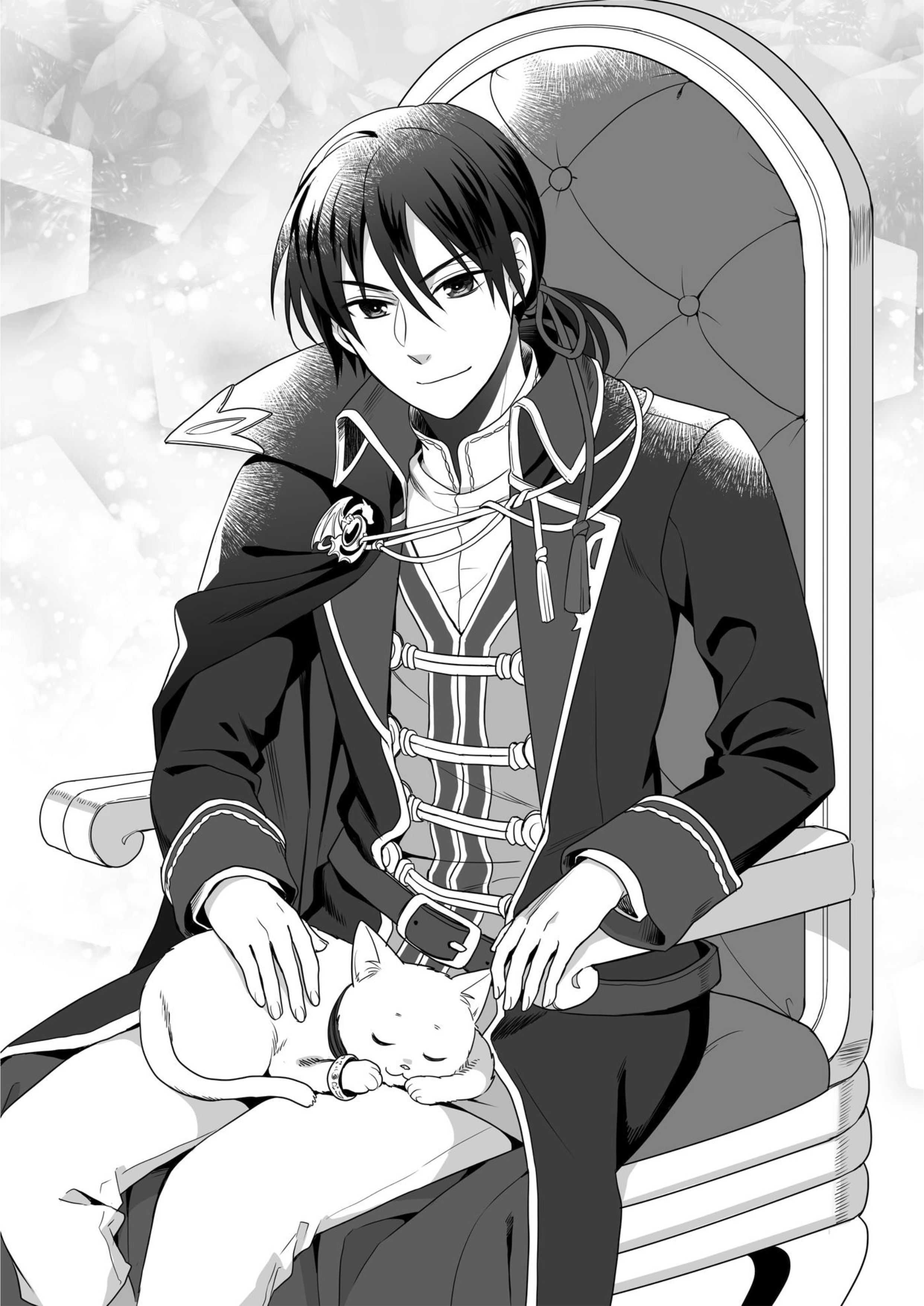 Fukushu wo Chikatta Shironeko wa Ryuuou no Hiza no Ue de Damin wo Musaboru V5 Illustration - Megumi Novel