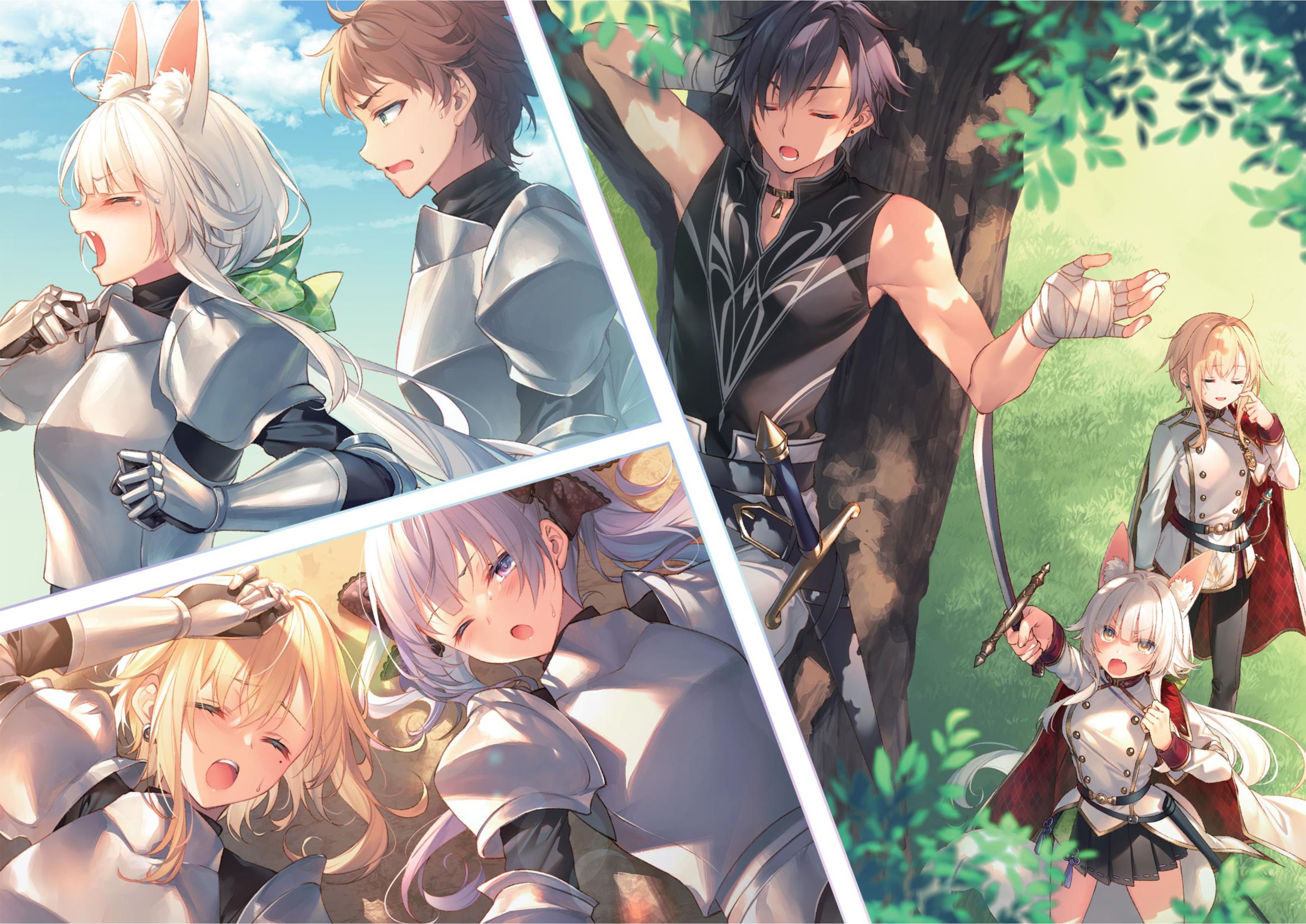 Furuki Okite No Mahou Kishi V1 Illustration - Megumi Novel