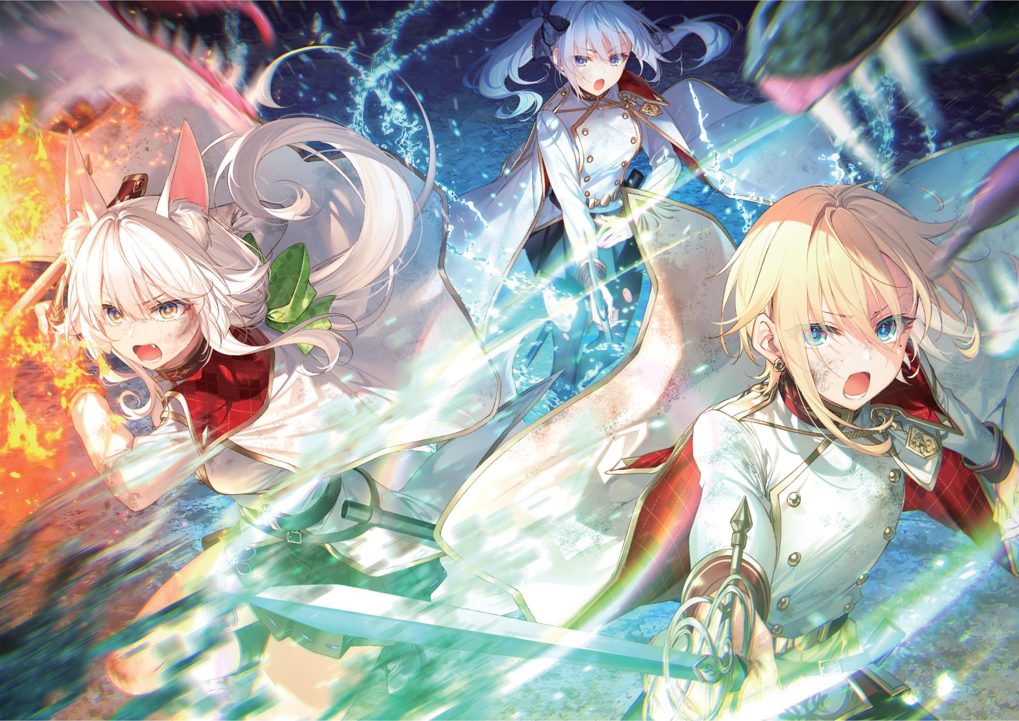 Furuki Okite No Mahou Kishi V3 Illustration - Megumi Novel