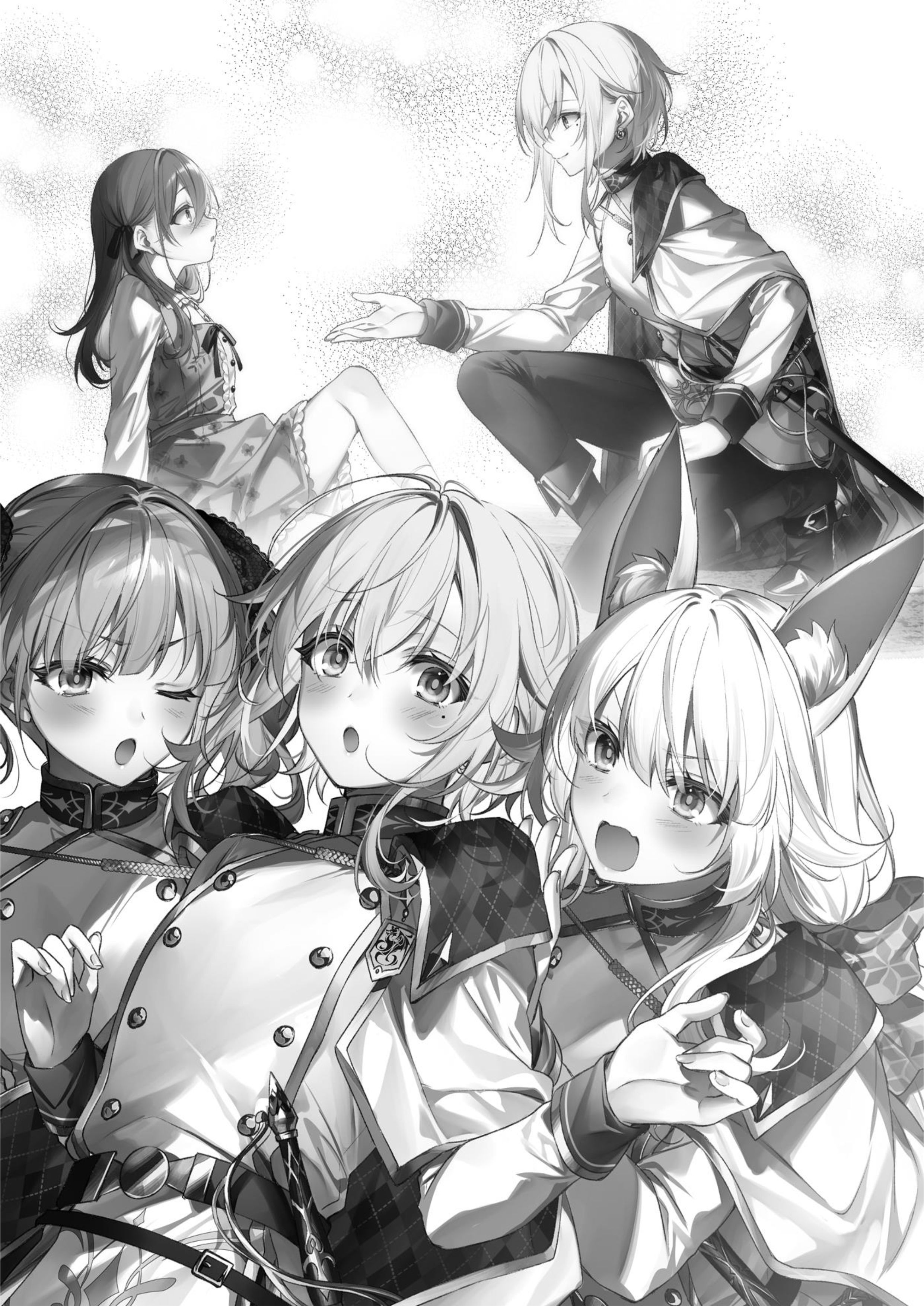 Furuki Okite No Mahou Kishi V3 Illustration - Megumi Novel
