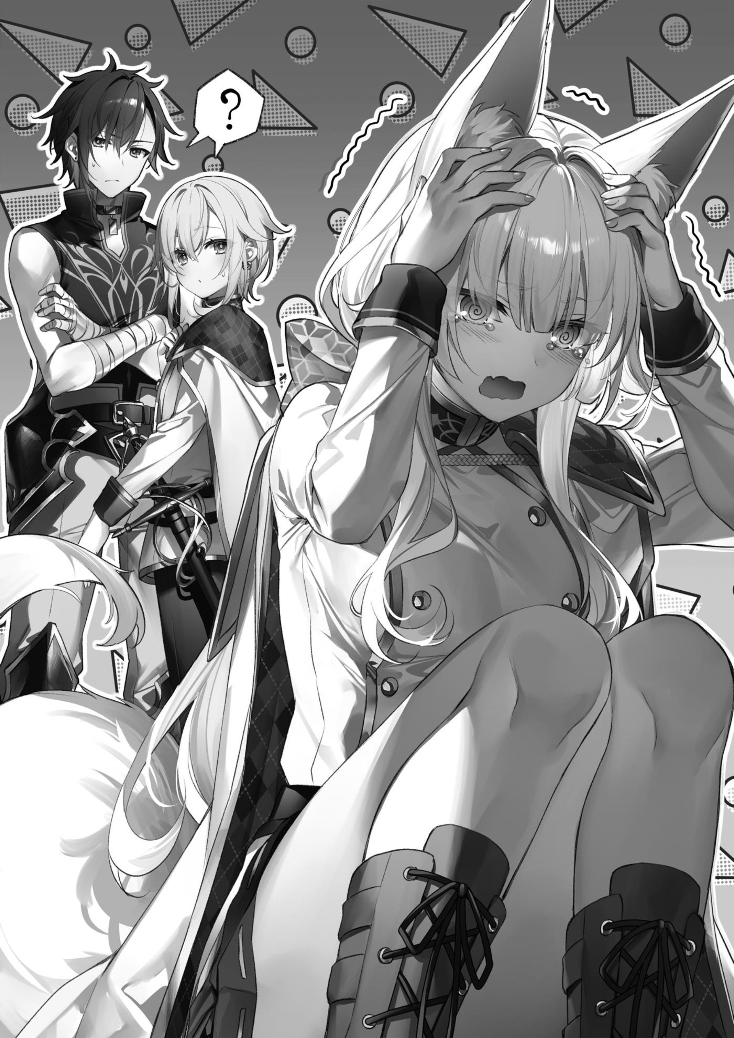 Furuki Okite No Mahou Kishi V3 Illustration - Megumi Novel