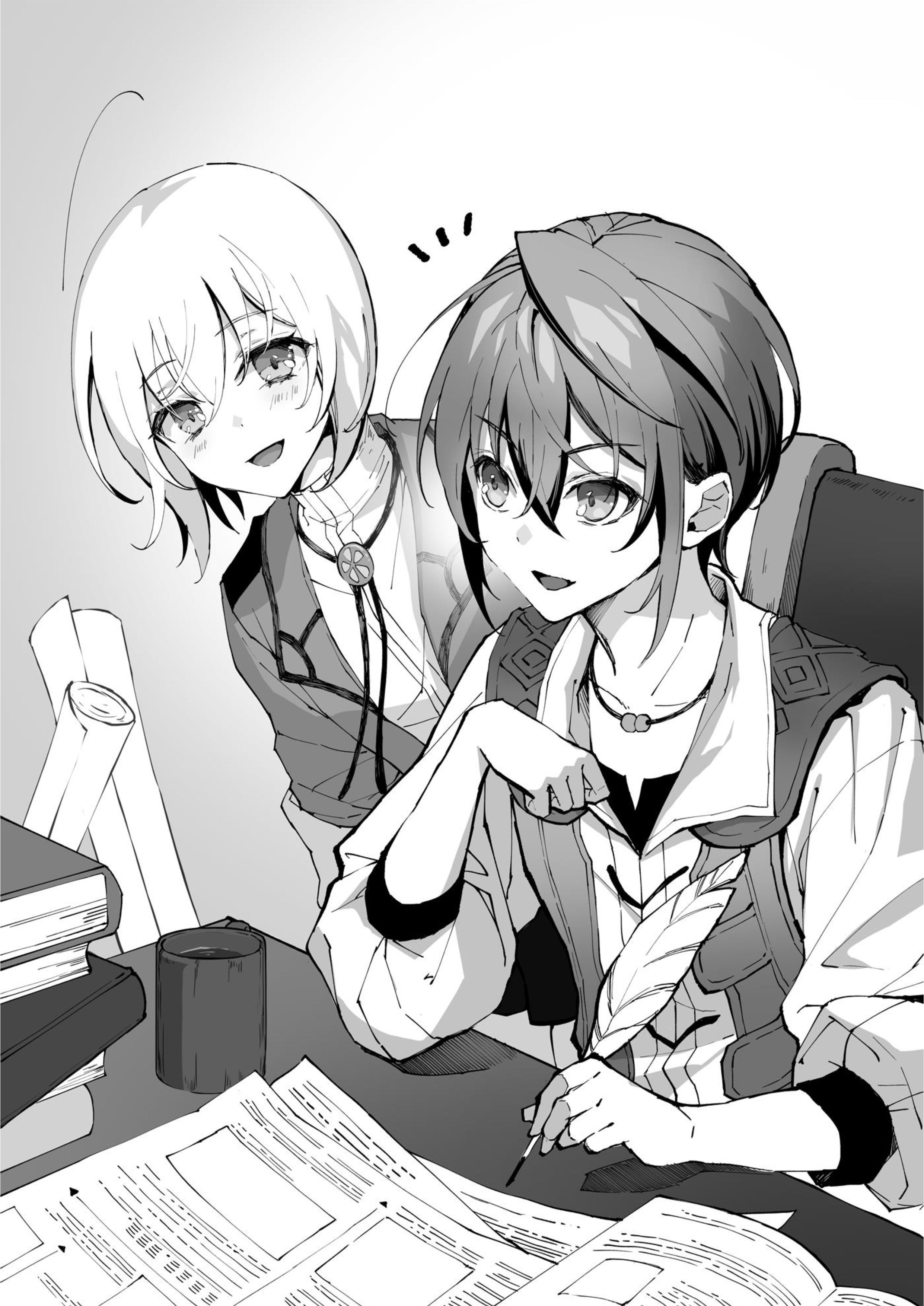 Fushi no Kami V2 Illustration - Megumi Novel