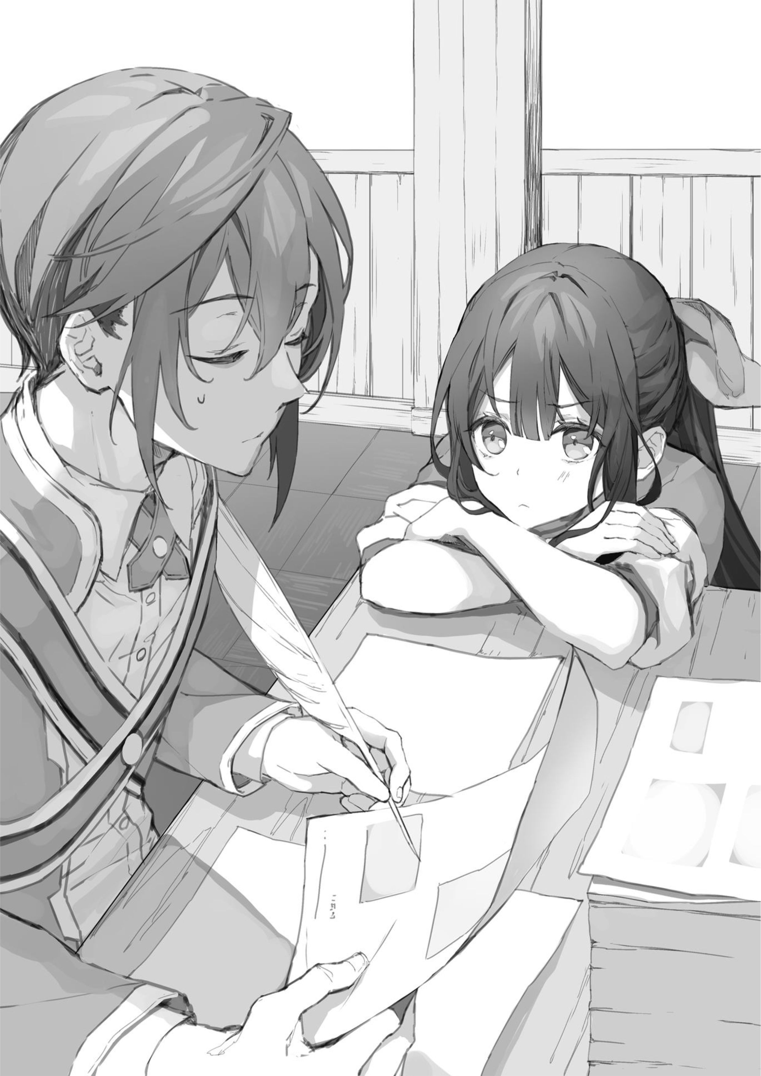 Fushi no Kami V5 Illustration - Megumi Novel