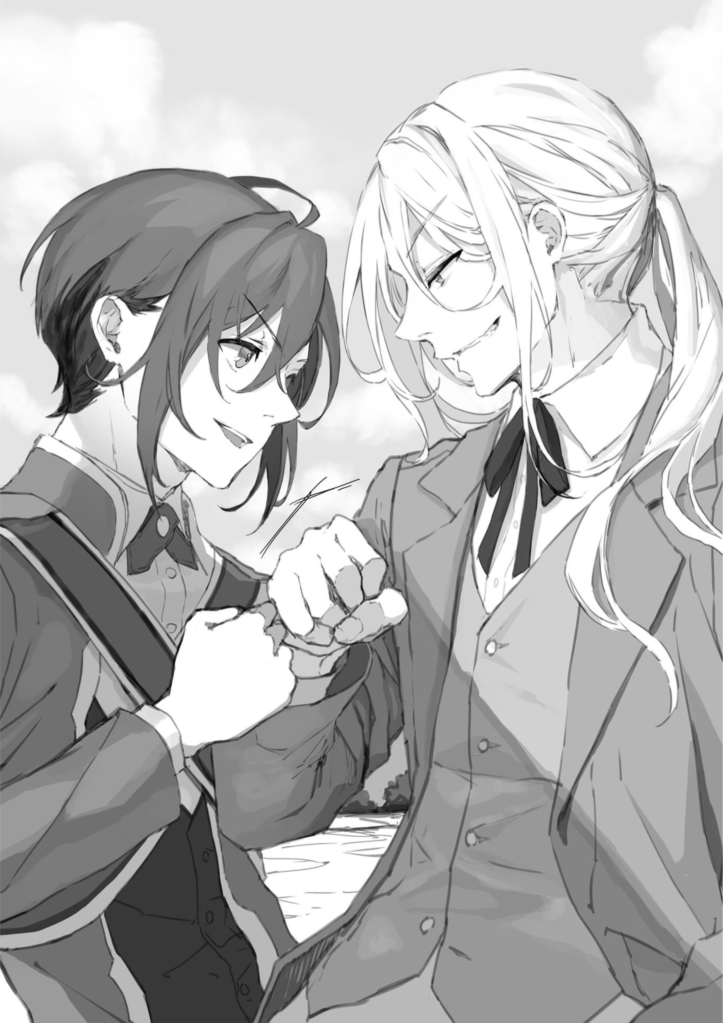 Fushi no Kami V5 Illustration - Megumi Novel