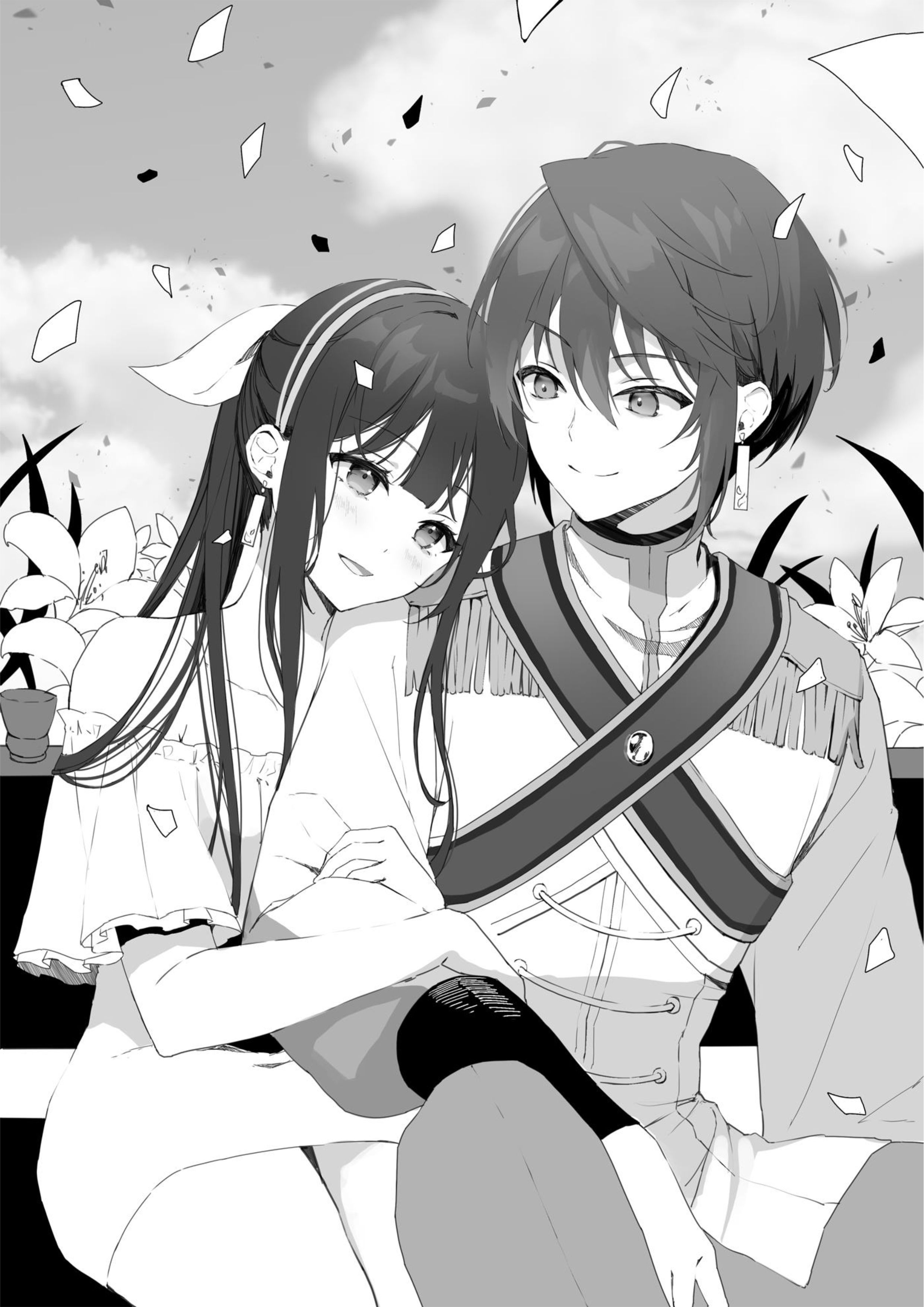 Fushi no Kami V6 Illustration - Megumi Novel