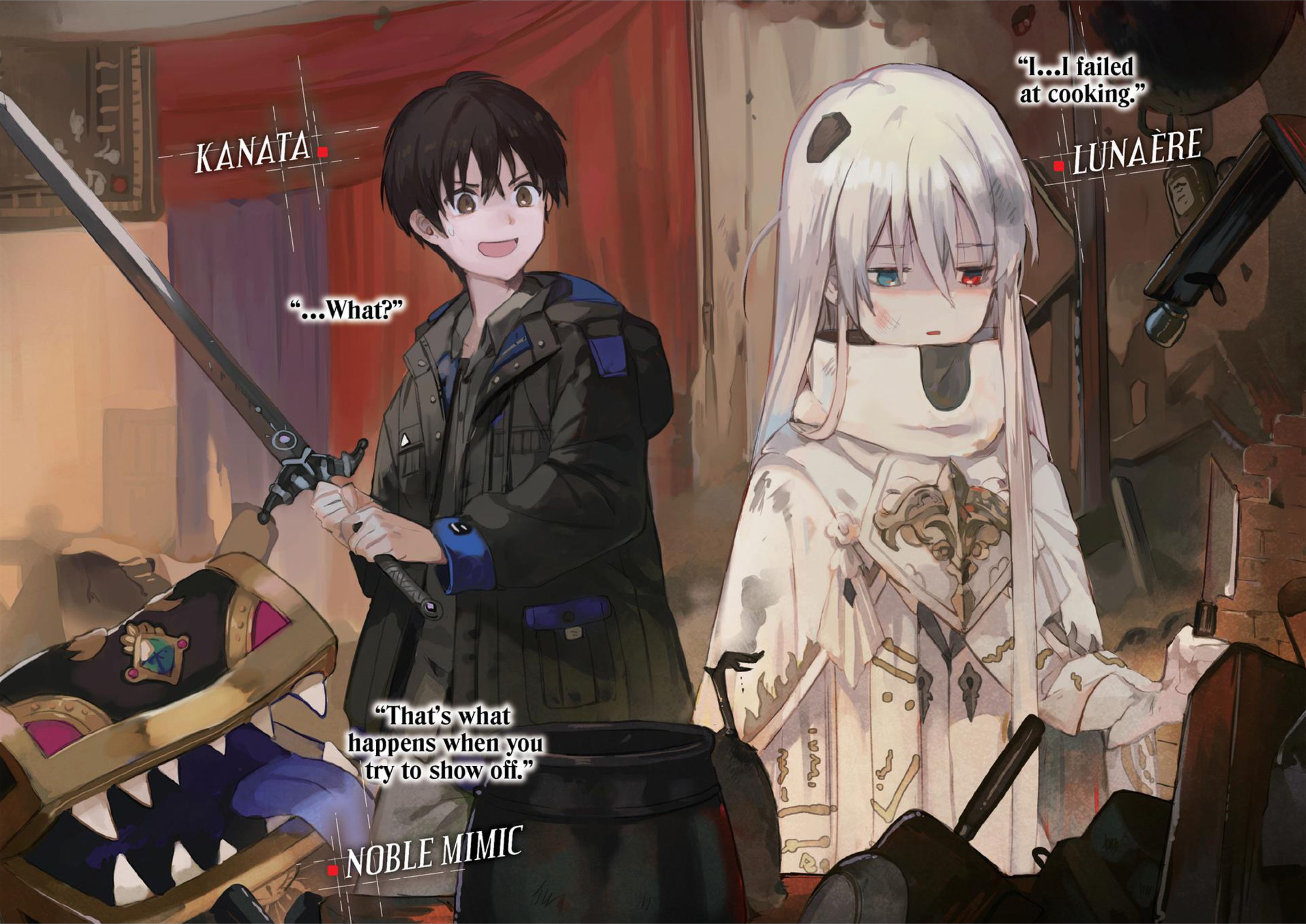 Fushisha no Deshi V1 Illustration - Megumi Novel