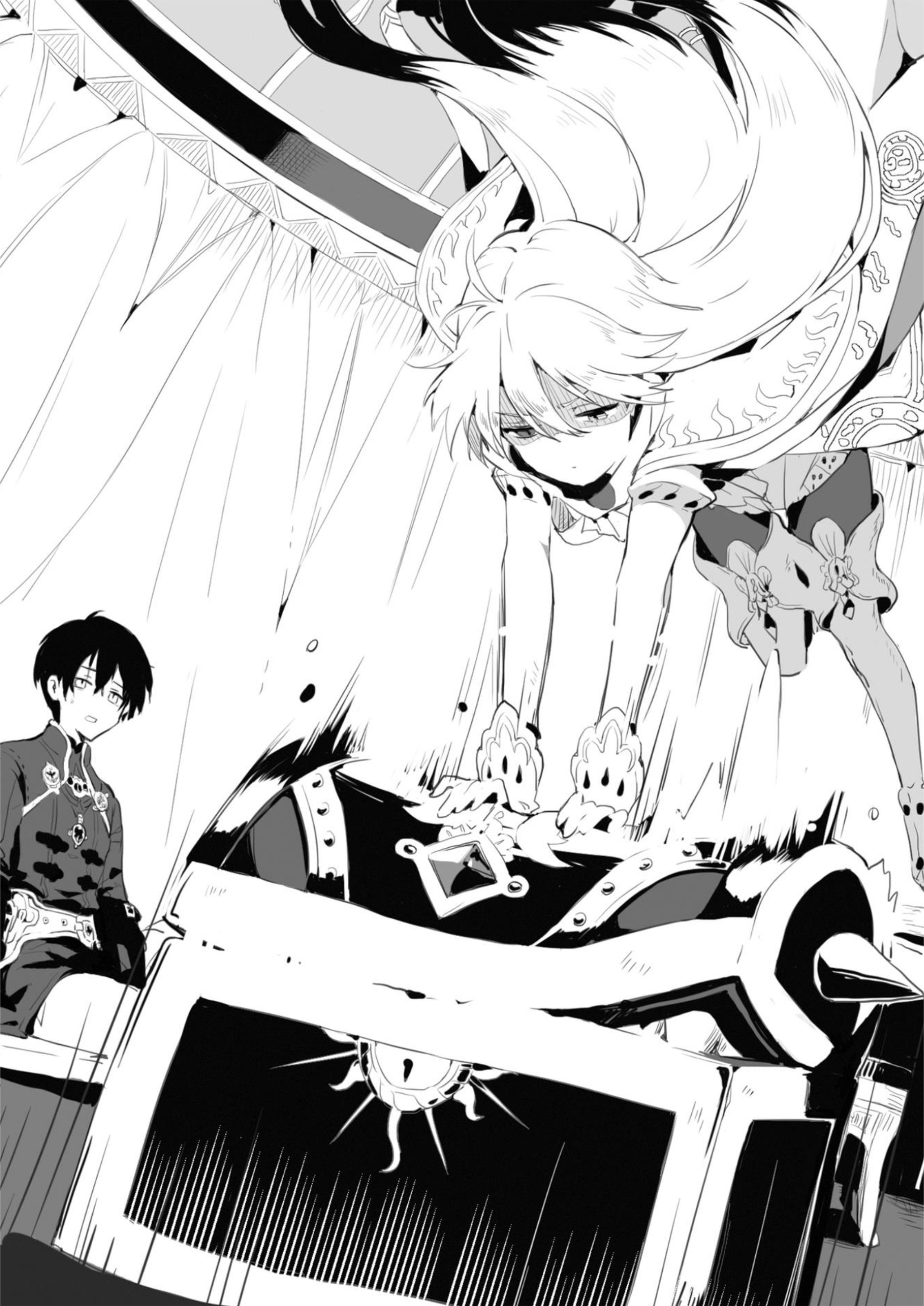 Fushisha no Deshi V1 Illustration - Megumi Novel