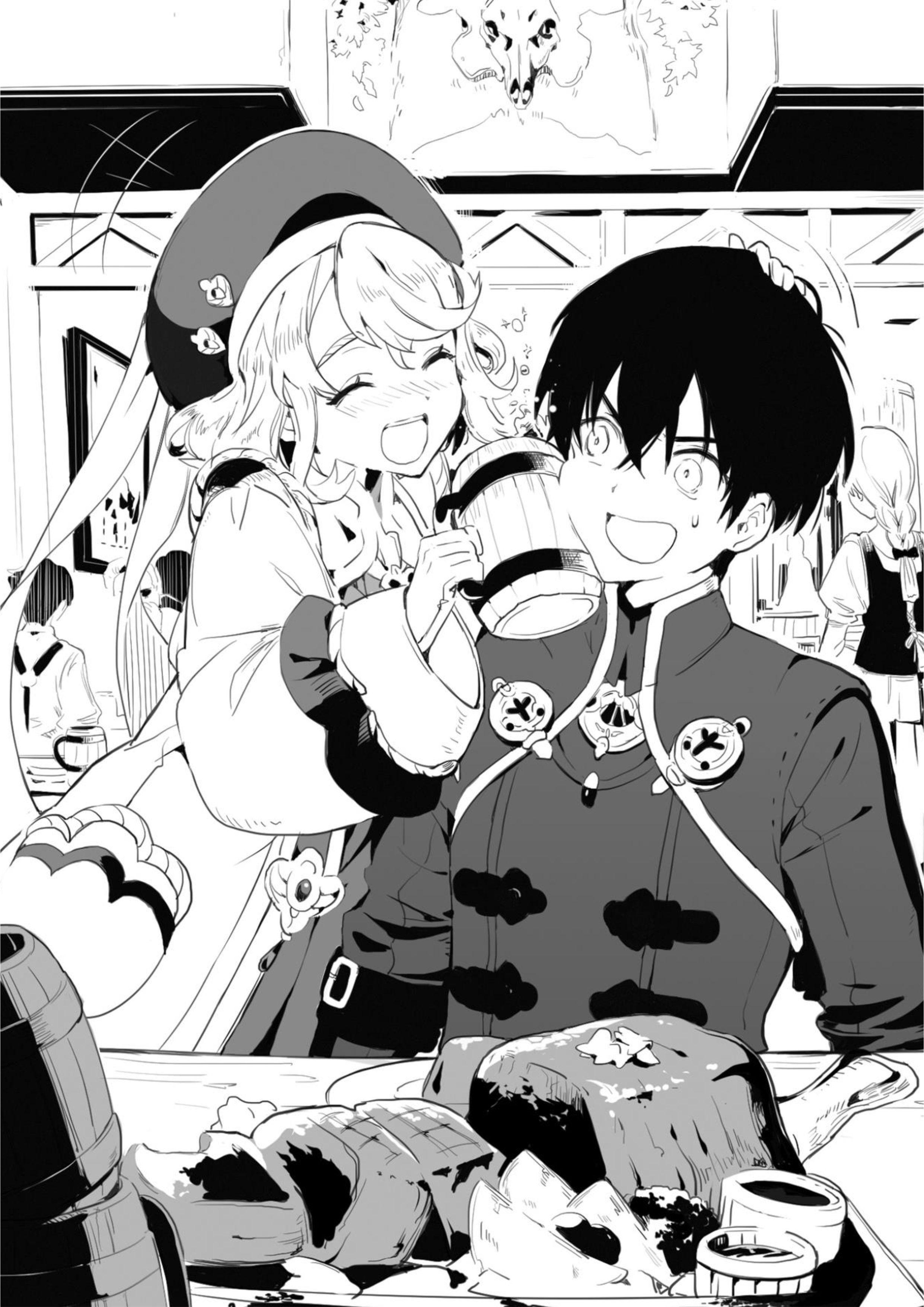 Fushisha no Deshi V1 Illustration - Megumi Novel