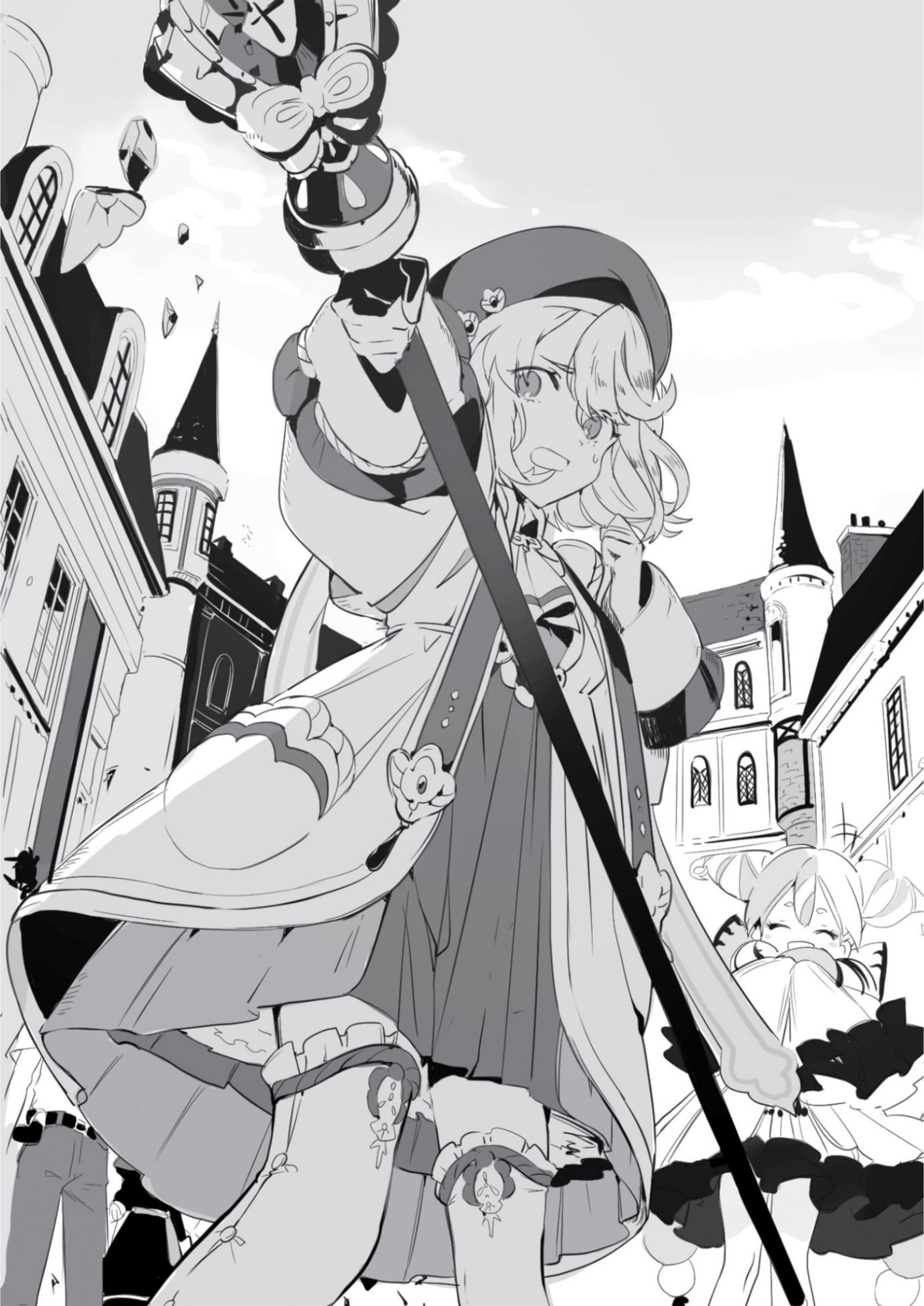 Fushisha no Deshi V2 Illustration - Megumi Novel