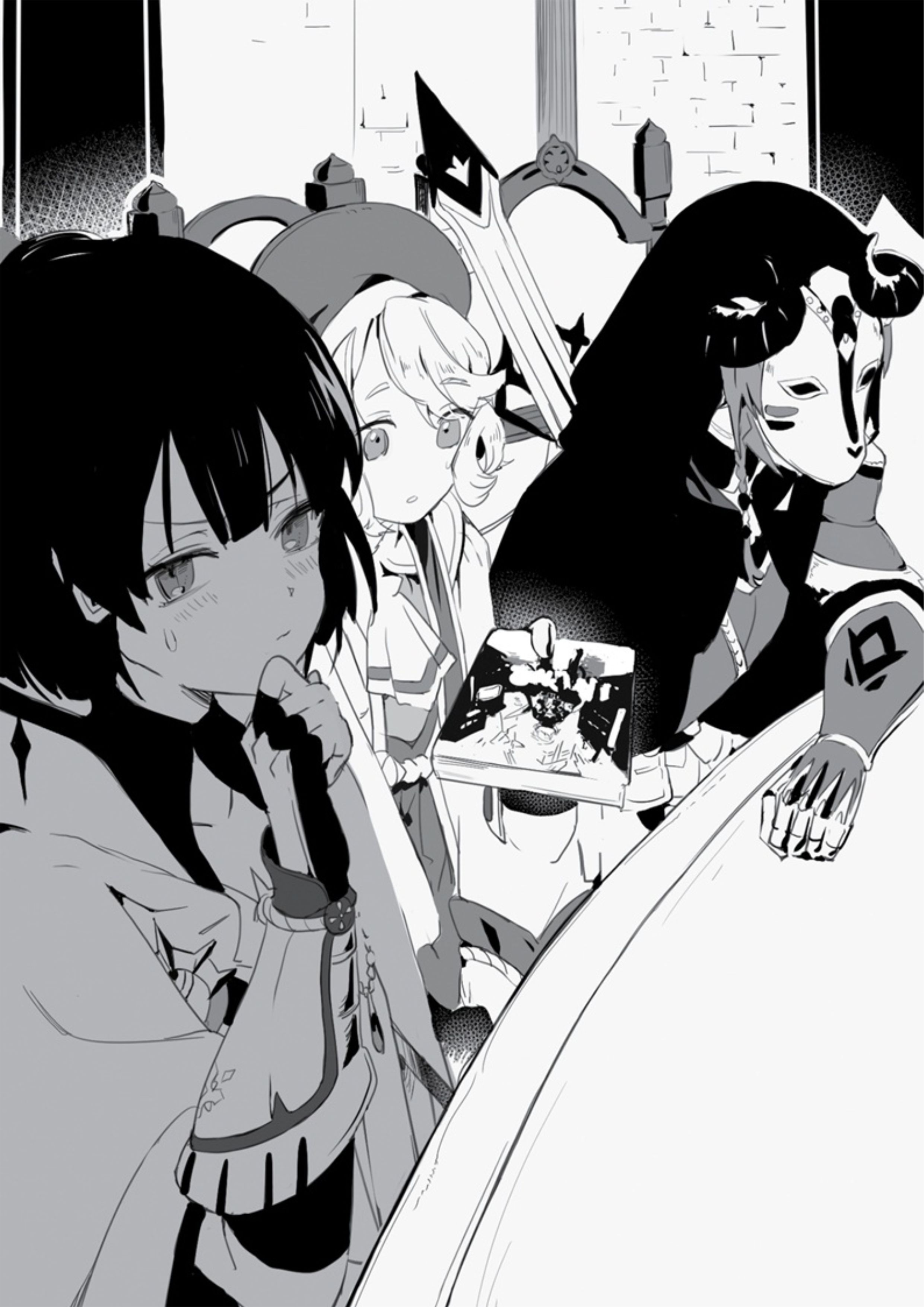 Fushisha no Deshi V4 Illustration - Megumi Novel
