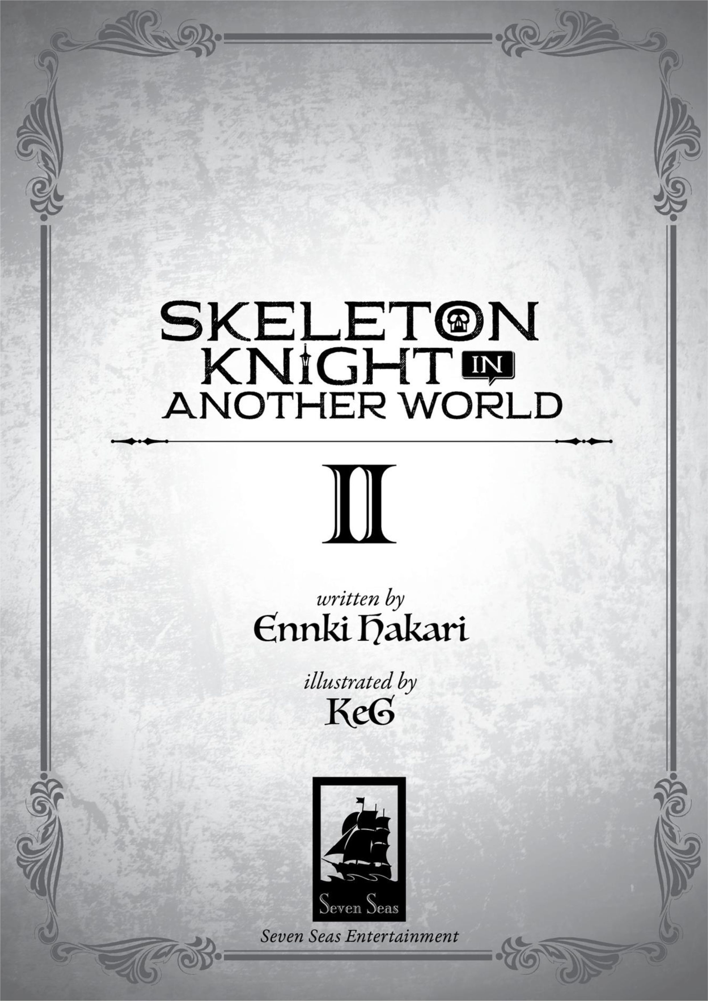 Gaikotsu Kishi-sama V2 Illustration - Megumi Novel