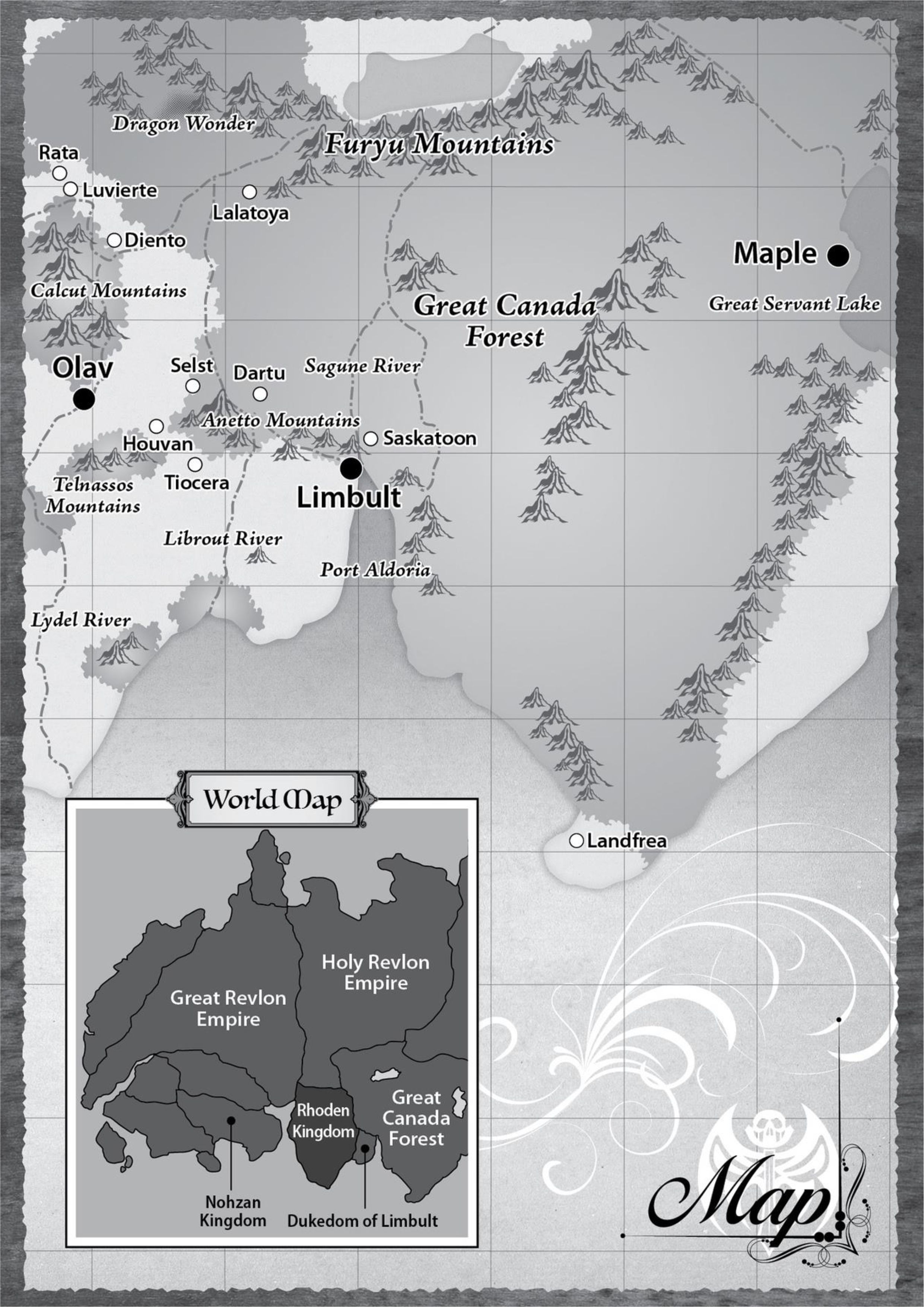 Gaikotsu Kishi-sama V2 Illustration - Megumi Novel