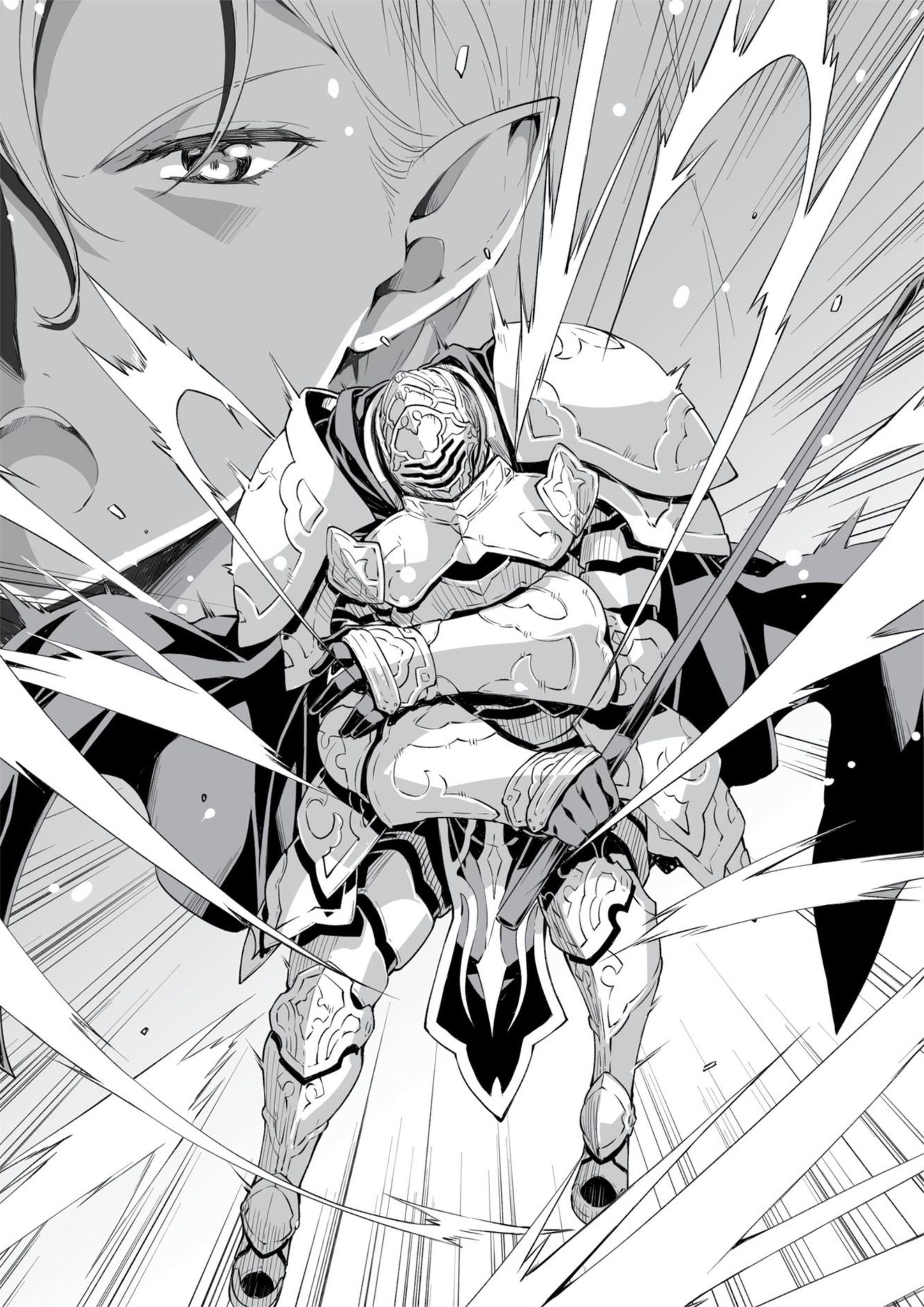 Gaikotsu Kishi-sama V2 Illustration - Megumi Novel