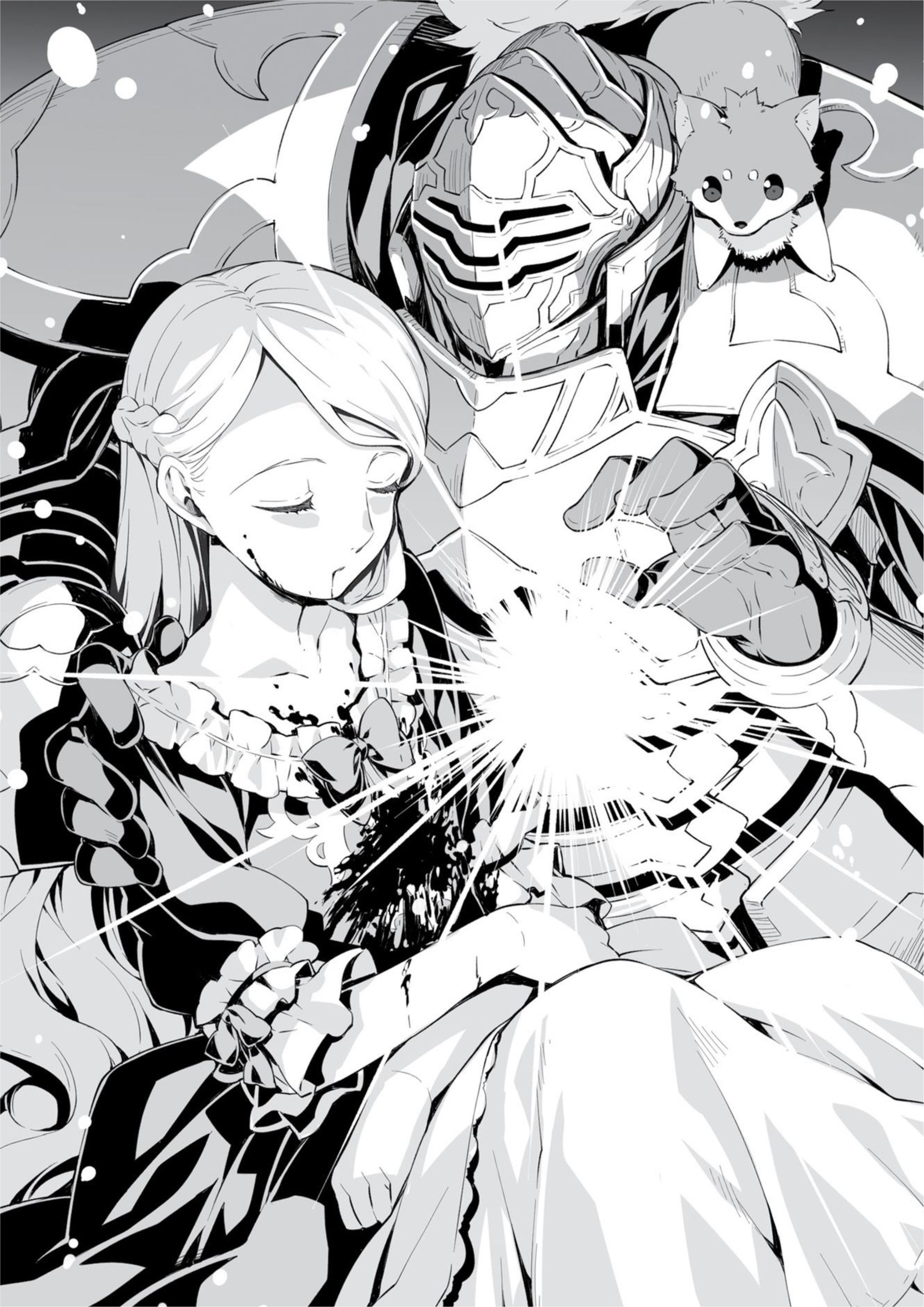 Gaikotsu Kishi-sama V2 Illustration - Megumi Novel