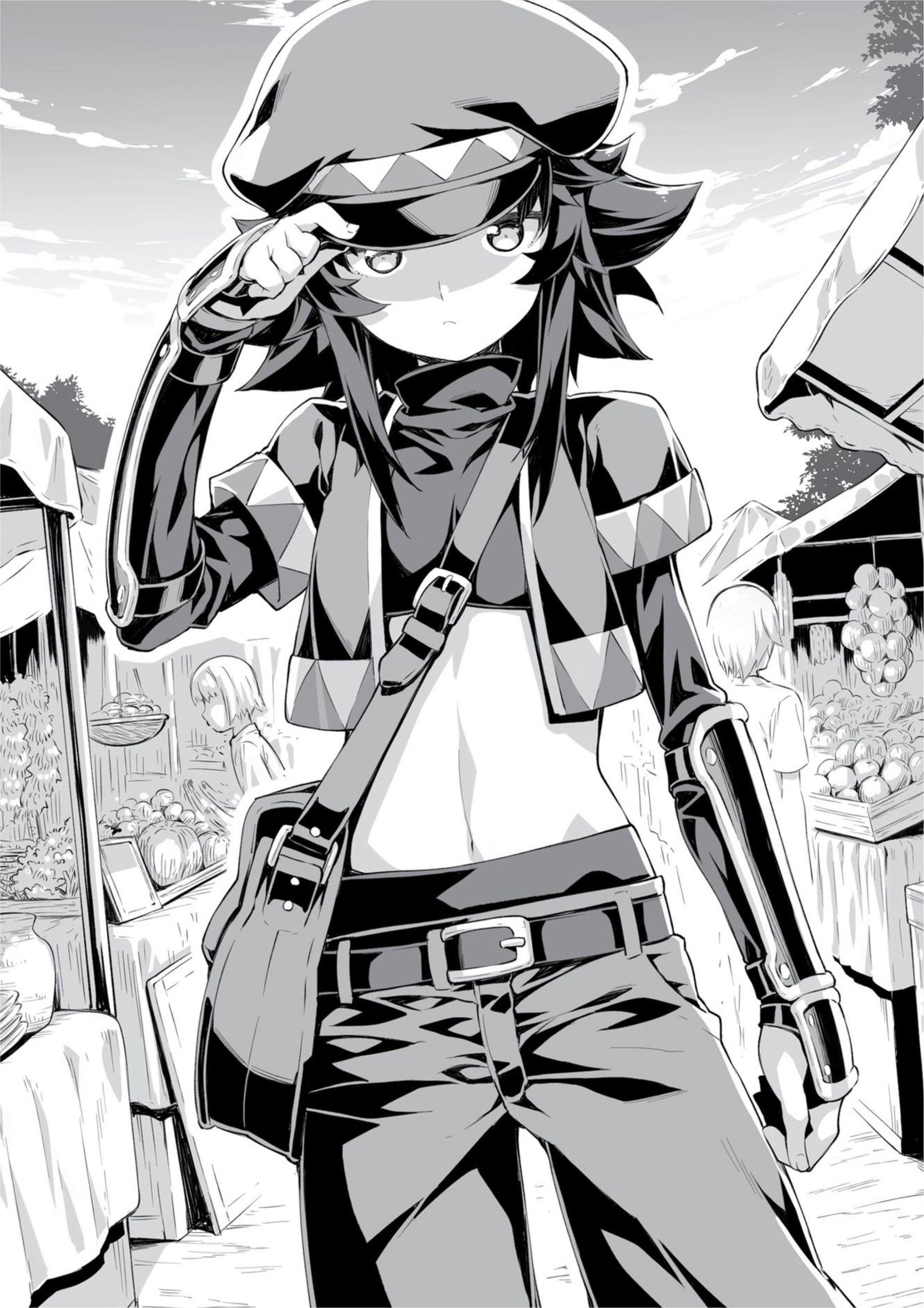 Gaikotsu Kishi-sama V2 Illustration - Megumi Novel