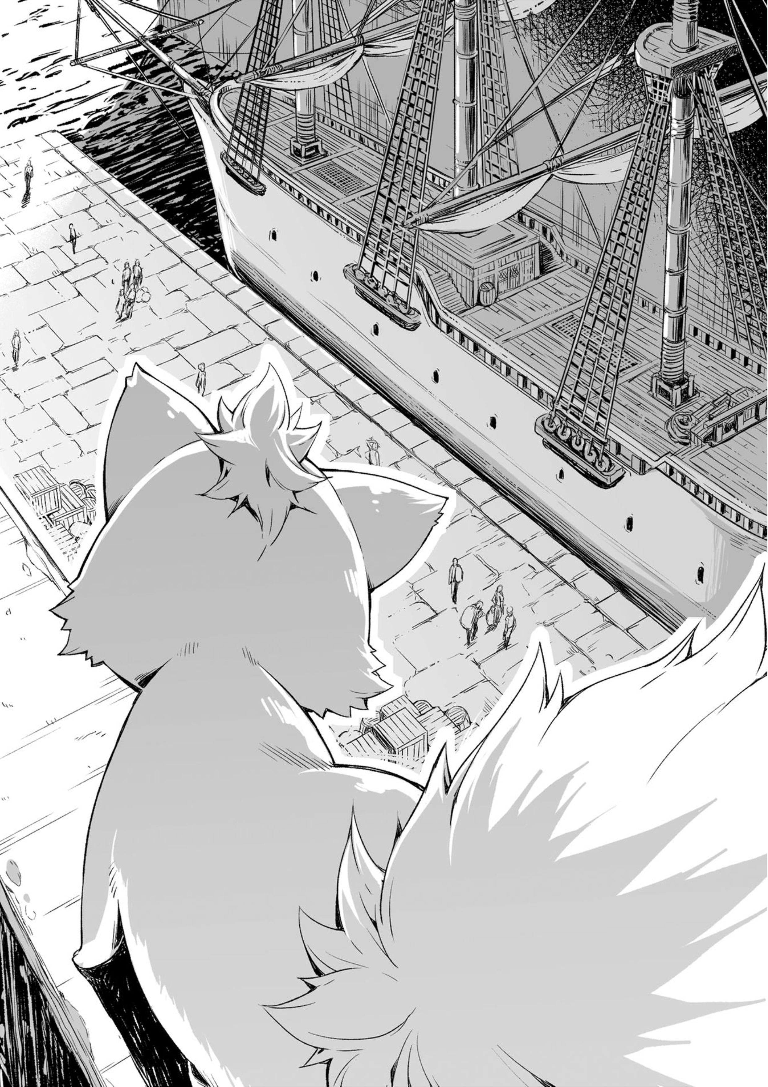 Gaikotsu Kishi-sama V5 Illustration - Megumi Novel