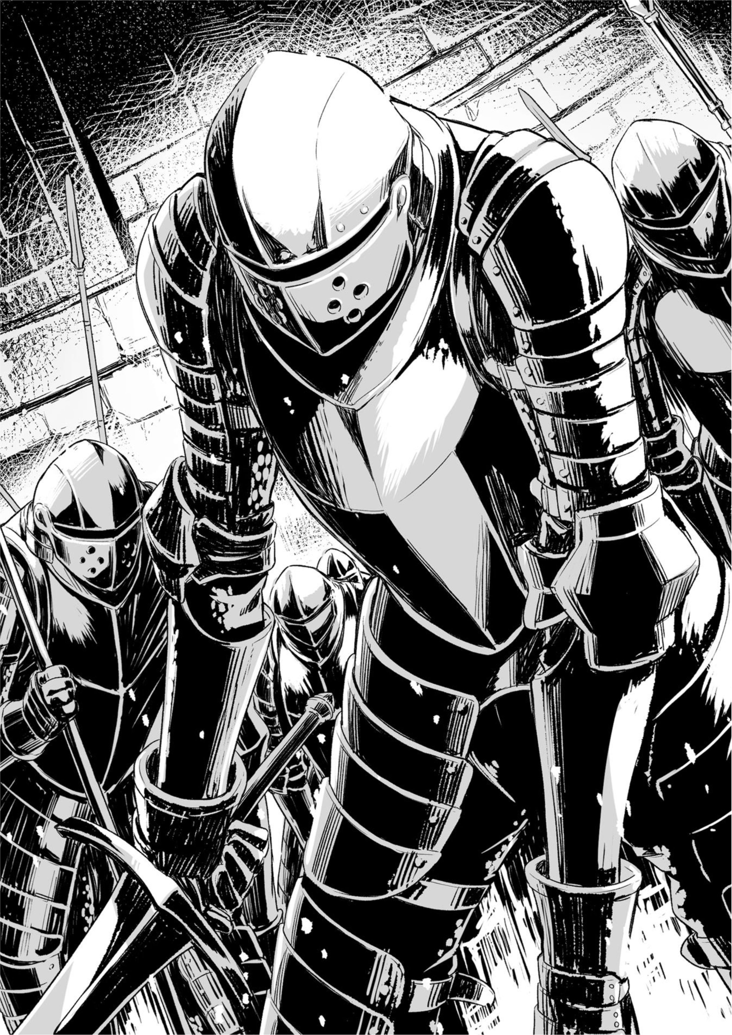 Gaikotsu Kishi-sama V5 Illustration - Megumi Novel